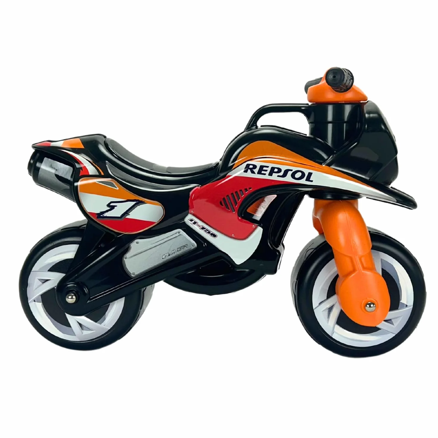 INJUSA Tundra Tornado Repsol Correpasillos para Niños 1-3 Años Moto Juguete de Equilibrio Ruedas Anchas Ergonómica