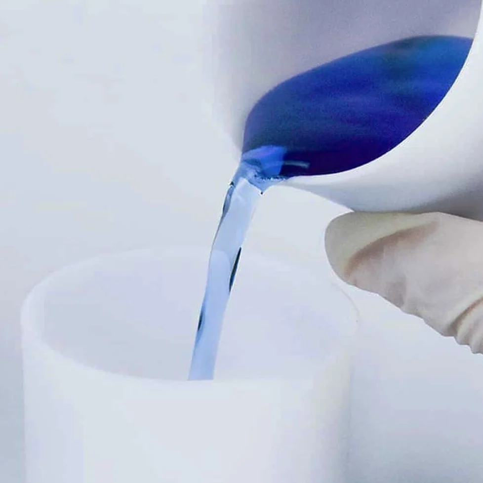 Vaso de precipitados de PTFE de 50 a 1000 ml, vaso de teflón resistente a ácidos y álcalis for uso en laboratorio, 1 unidad(Without Lid 2000mL)