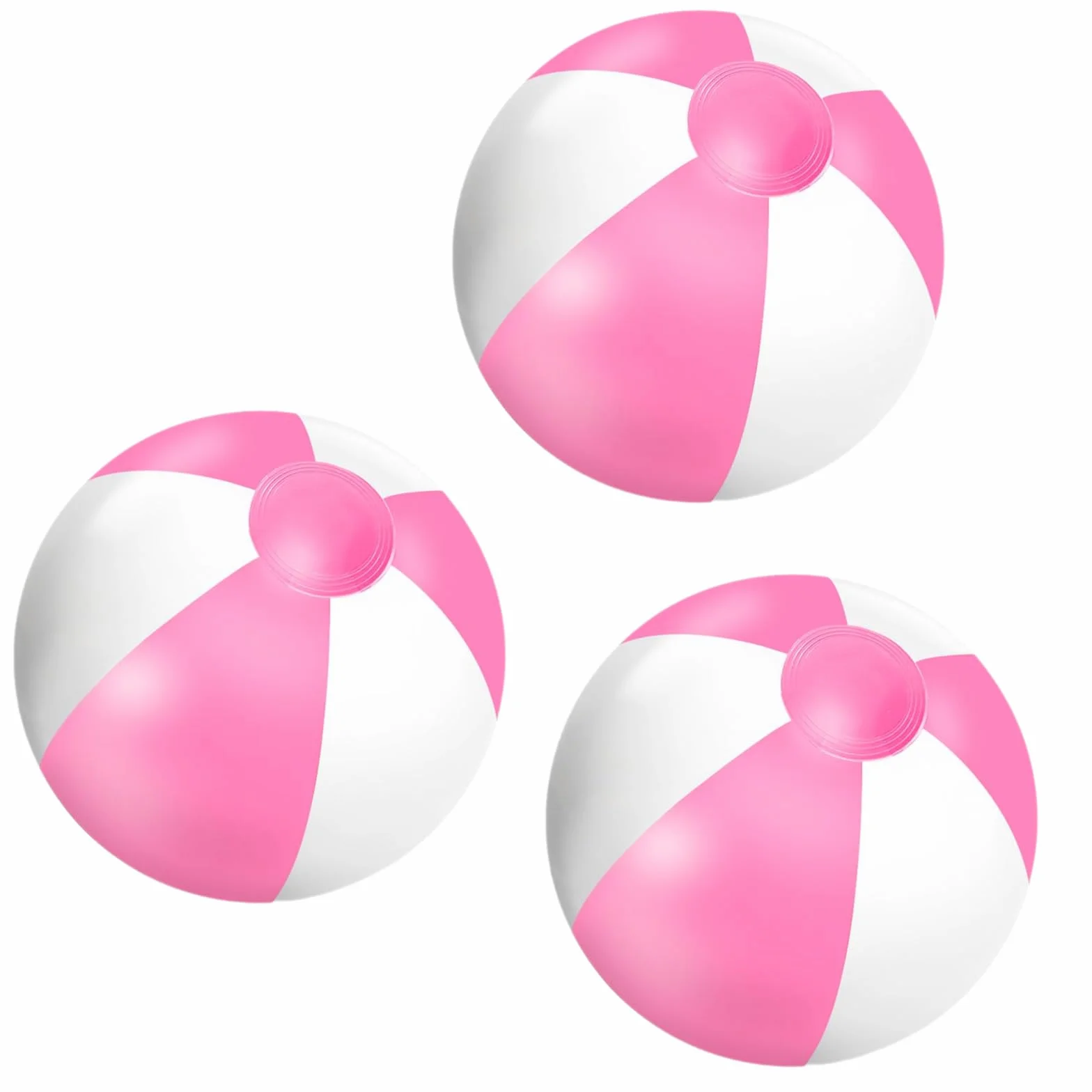 Pelota de Playa Inflable 3 Piezas, Pelota Hinchable para Piscina y Agua