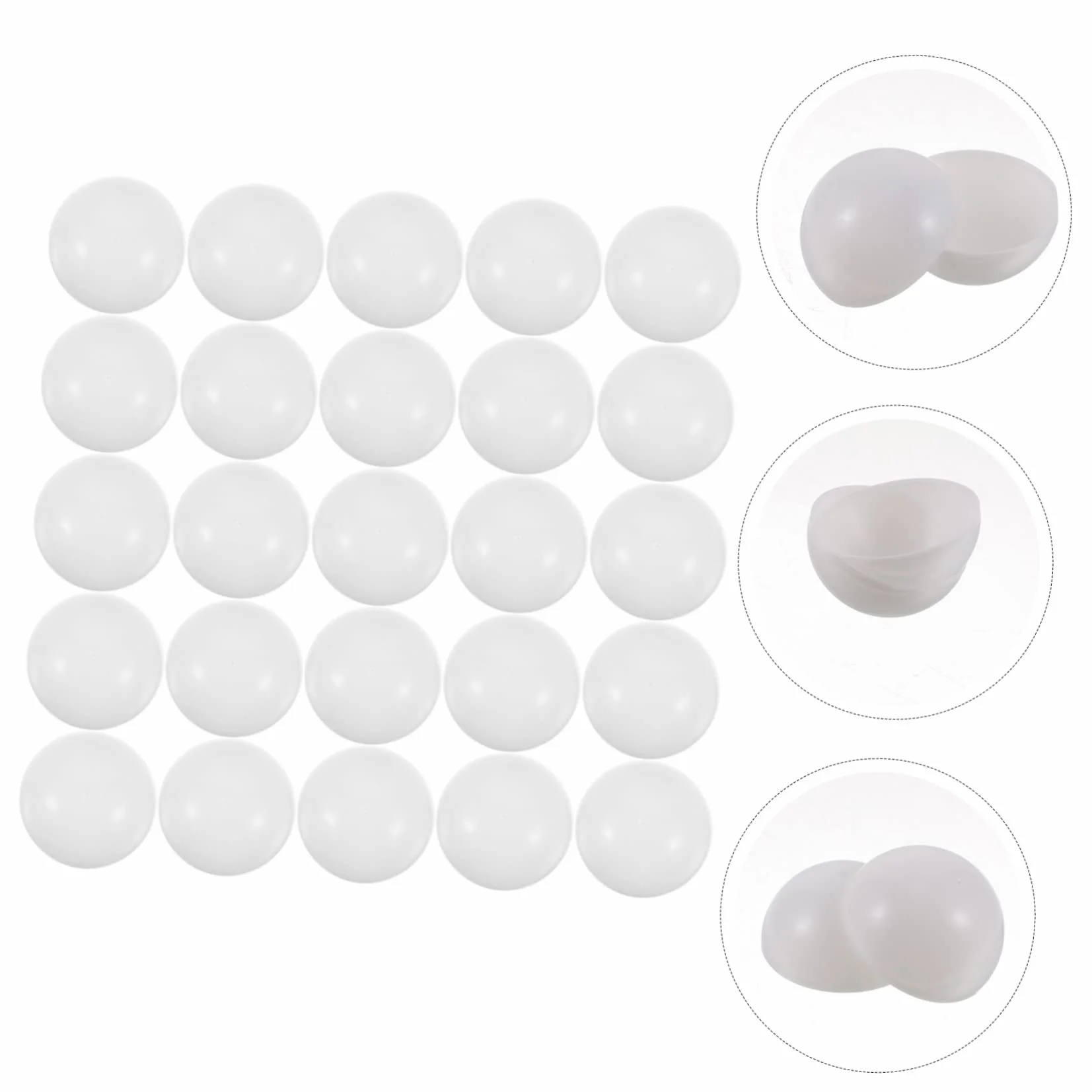 INOOMP 25 Piezas Bolas De Sorteo Brillante para Celebraciones Diseño Ligero Reutilizable