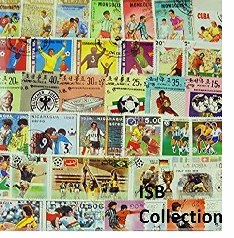 Fútbol 300 Sellos de Colección diferentes