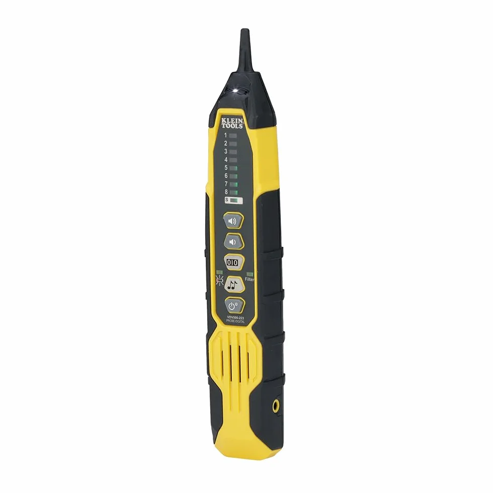 Klein Tools VDV500-223 | Sonda De Rastreo Digital | Rastrea Cables Activos Y No Activos | Punta Conductiva Reemplazable | Iluminacion Integrada