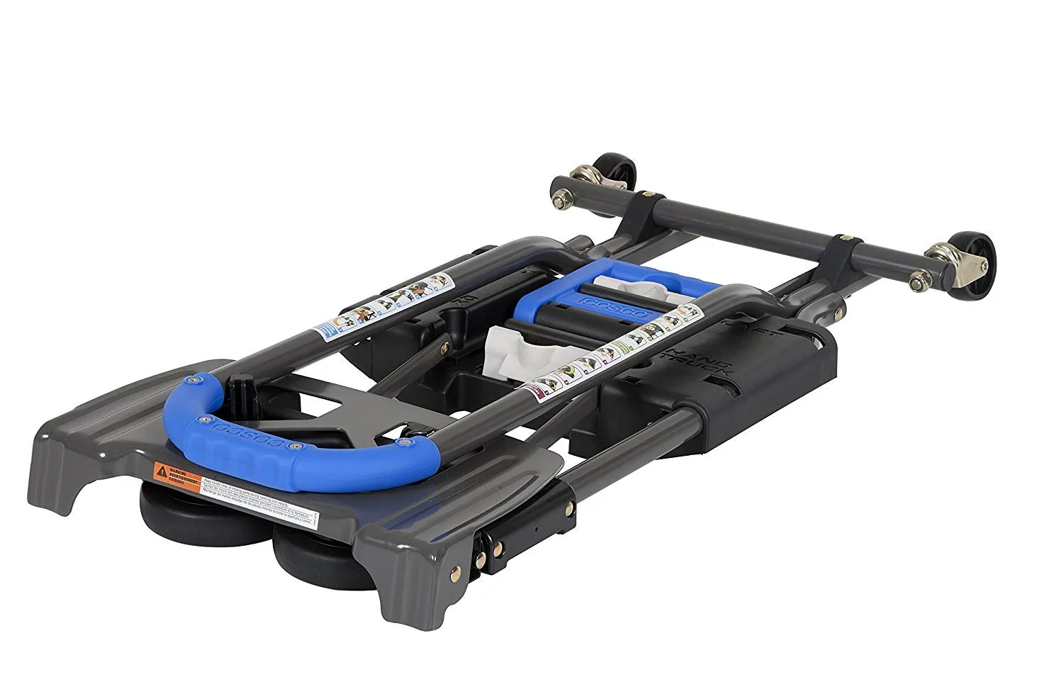 Cosco Shifter, Carretilla de Mano 135kg Plegable de Multiples Posiciones para Trabajos Pesados, Azul
