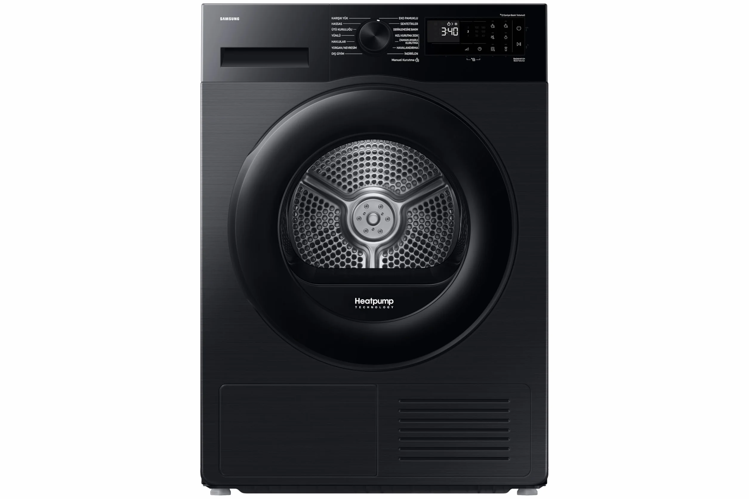 Samsung Secadora AI 9Kg Hygiene Care+ Clase C Negra DV90DG52A0ABEC
