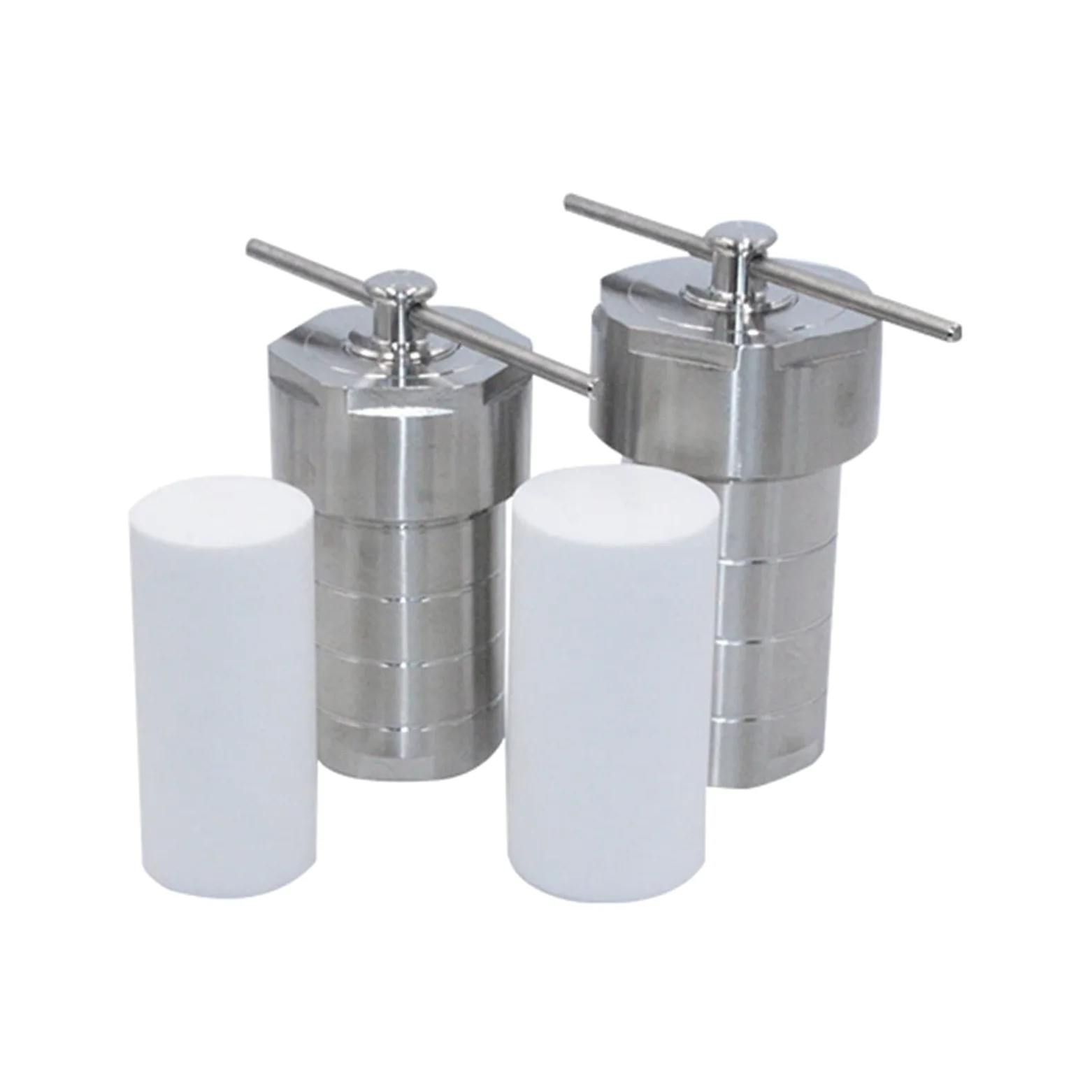 Reactor de autoclave hidrotermal de 5-500 ml con síntesis hidrotermal de cámara de PTFE(50ml)