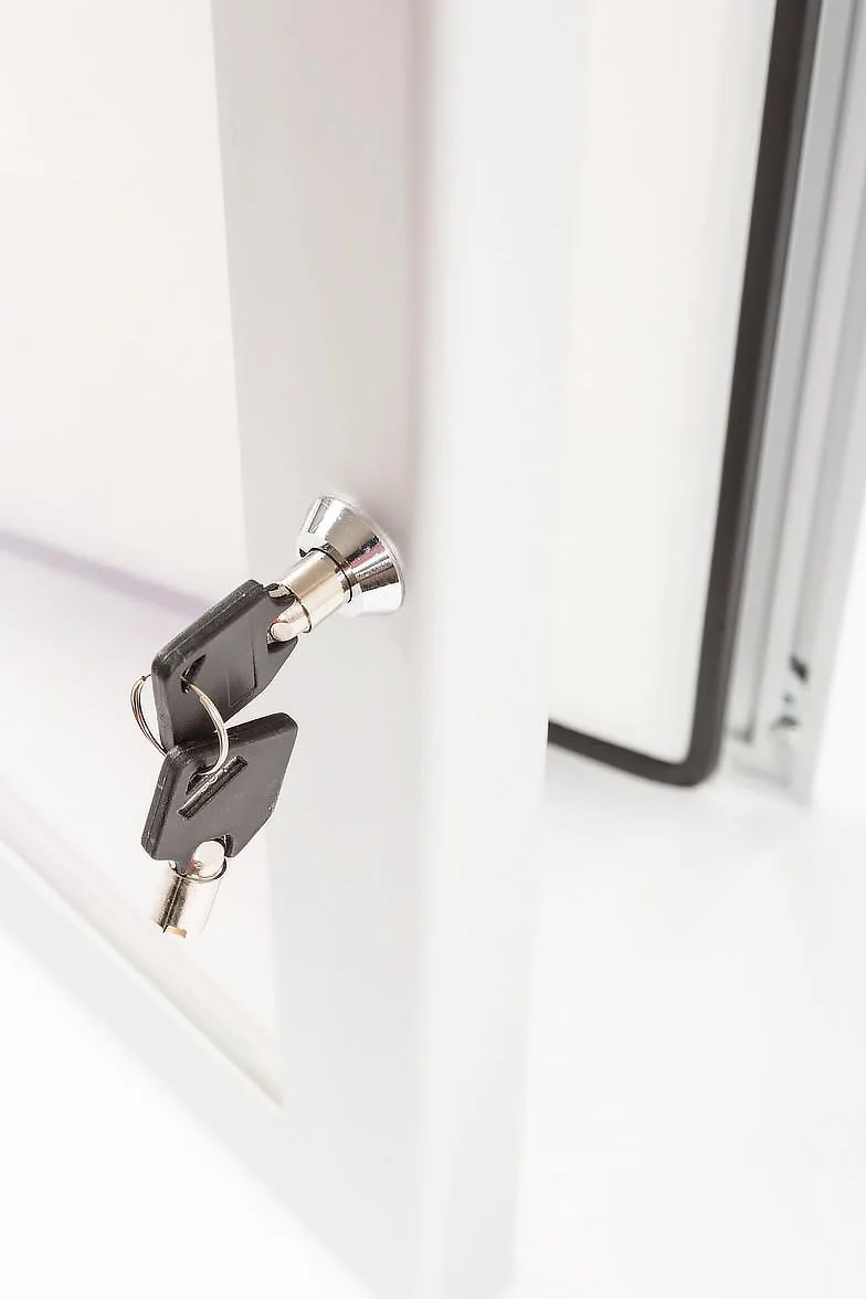 Vitrina de Exterior DIN A1 con Cerradura - Panel de Anuncios Resistente a la Intemperie - Montaje en Pared para Oficina, Restaurante u Hotel - 841 x 594 mm