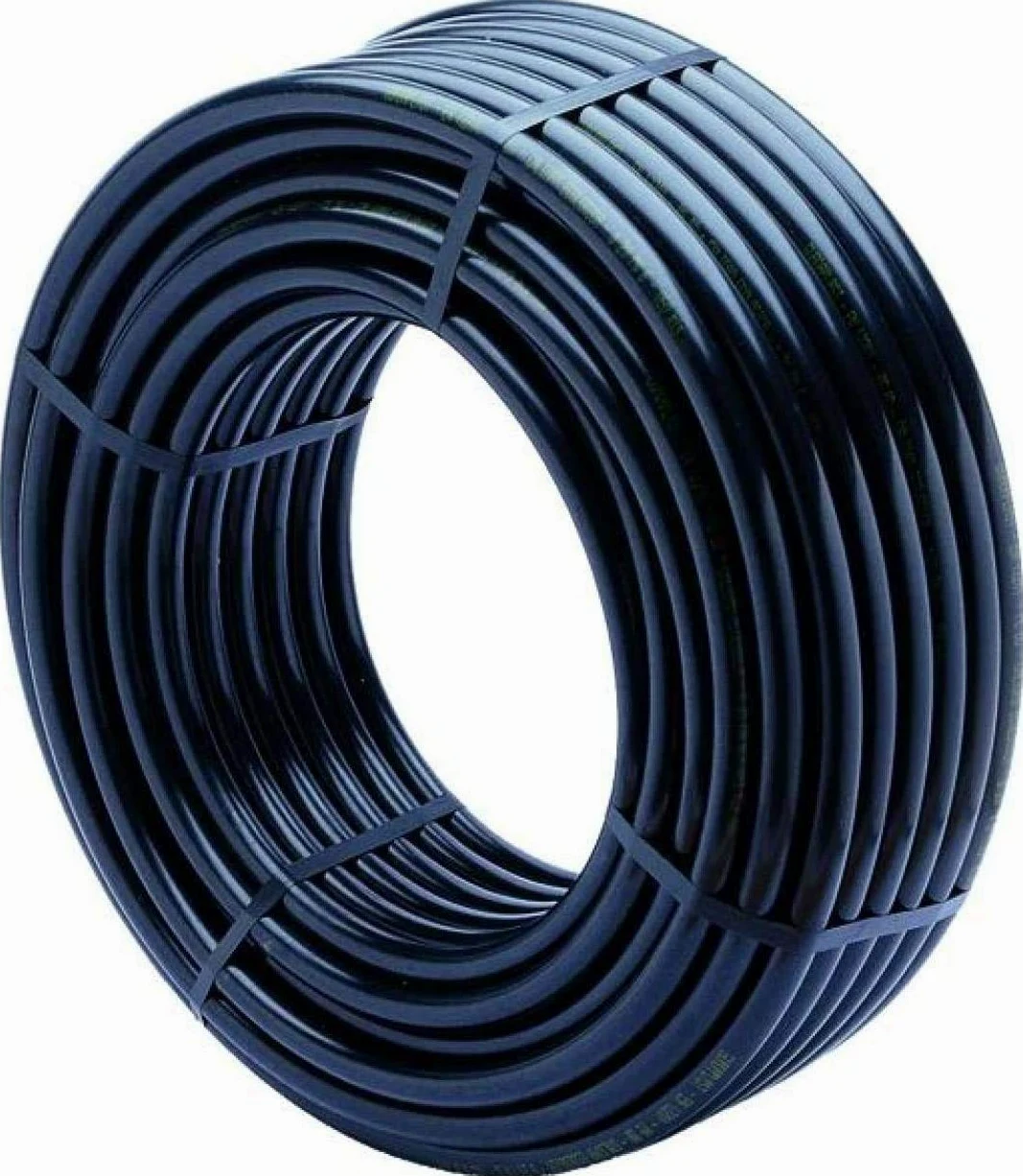 Suinga Tubería de polietileno alta densidad alimentaria 16 mm 40 bar 100 m negro | alta presión para aplicaciones industriales, negro