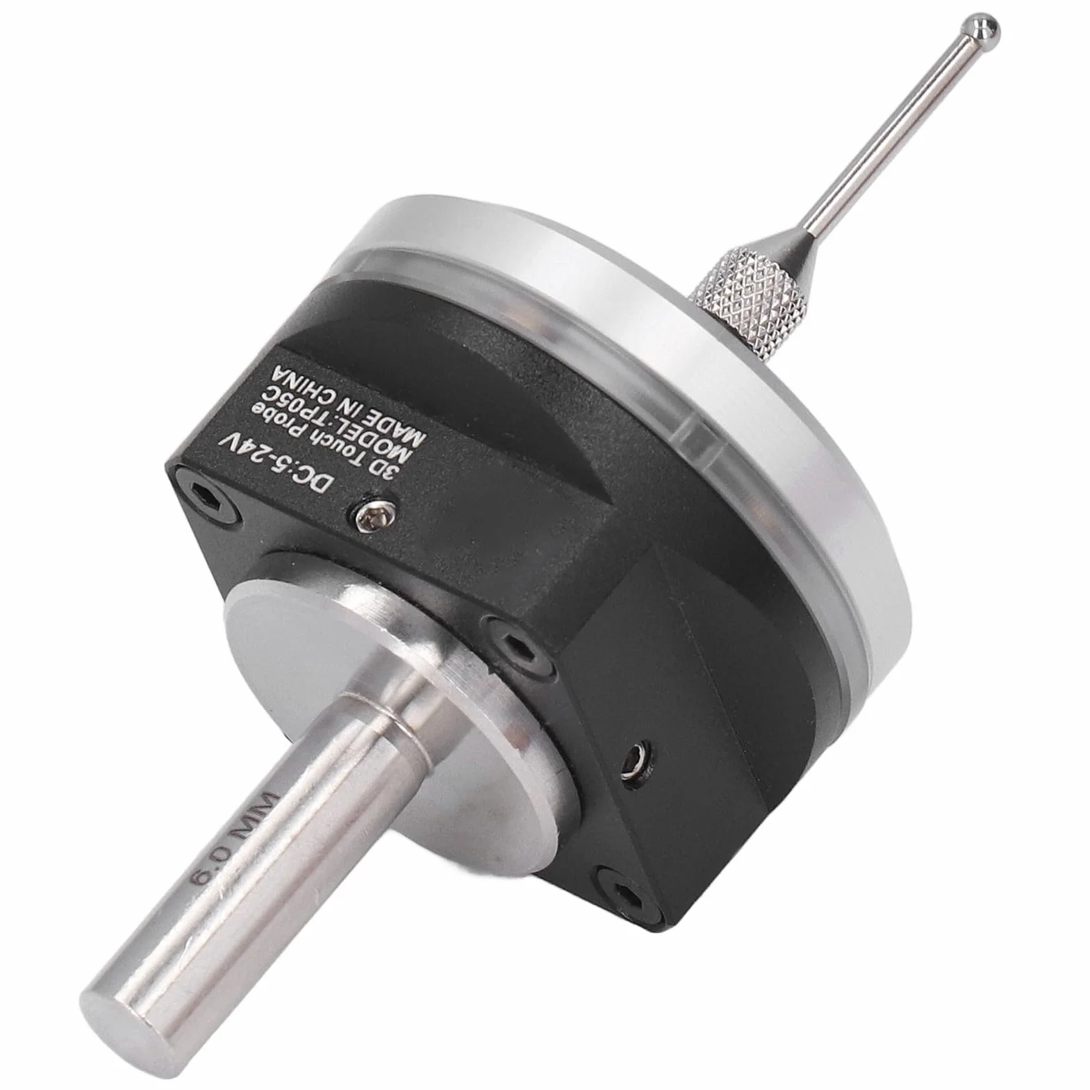 Buscador de Bordes 3D Marhynchus, Localizador de Bordes de Alta Precisión, Bola de Acero de Tungsteno para Equipos CNC Mach 3, CC de 5V a 24V