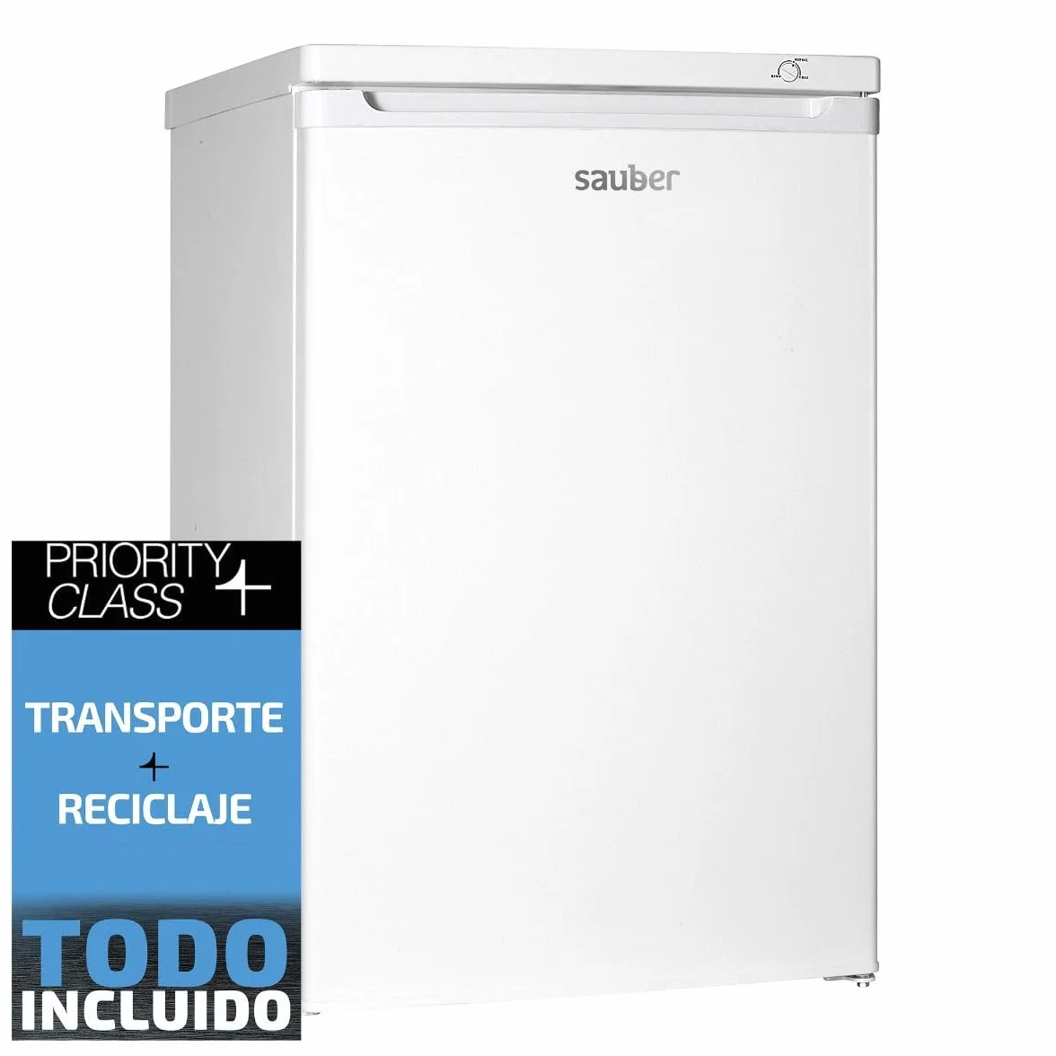 Sauber Congelador Vertical SERIE 3-CV84 24WH 4 Cajones Eficiencia Energética E 85x55 cm ENCIMERA