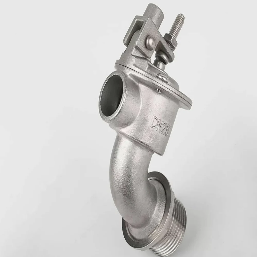 Válvula de flotador montada superior de 90 grados de acero inoxidable-3/4 pulgadas y 1 pulgada-válvula de interruptor de flotador de tanque de agua duradera 1 Uds(1inch)