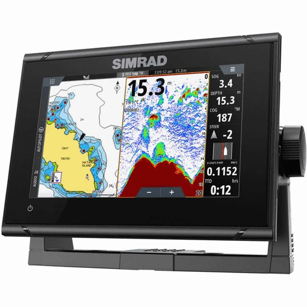 Simrad GO7 XSR - W/Active Imaging 3-IN-1 TRANSDUCER