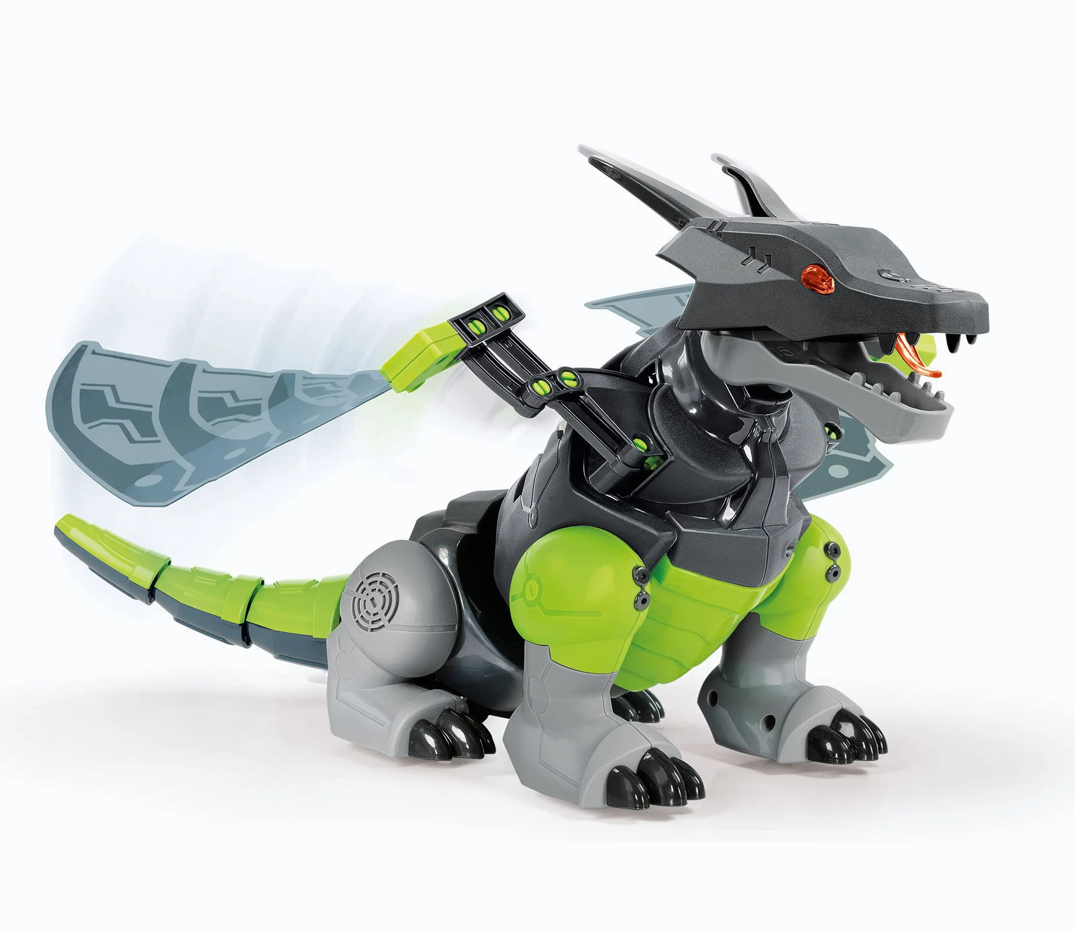 Clementoni Mega Dragon Robot para Montar Stem con App 8 años Multicolor