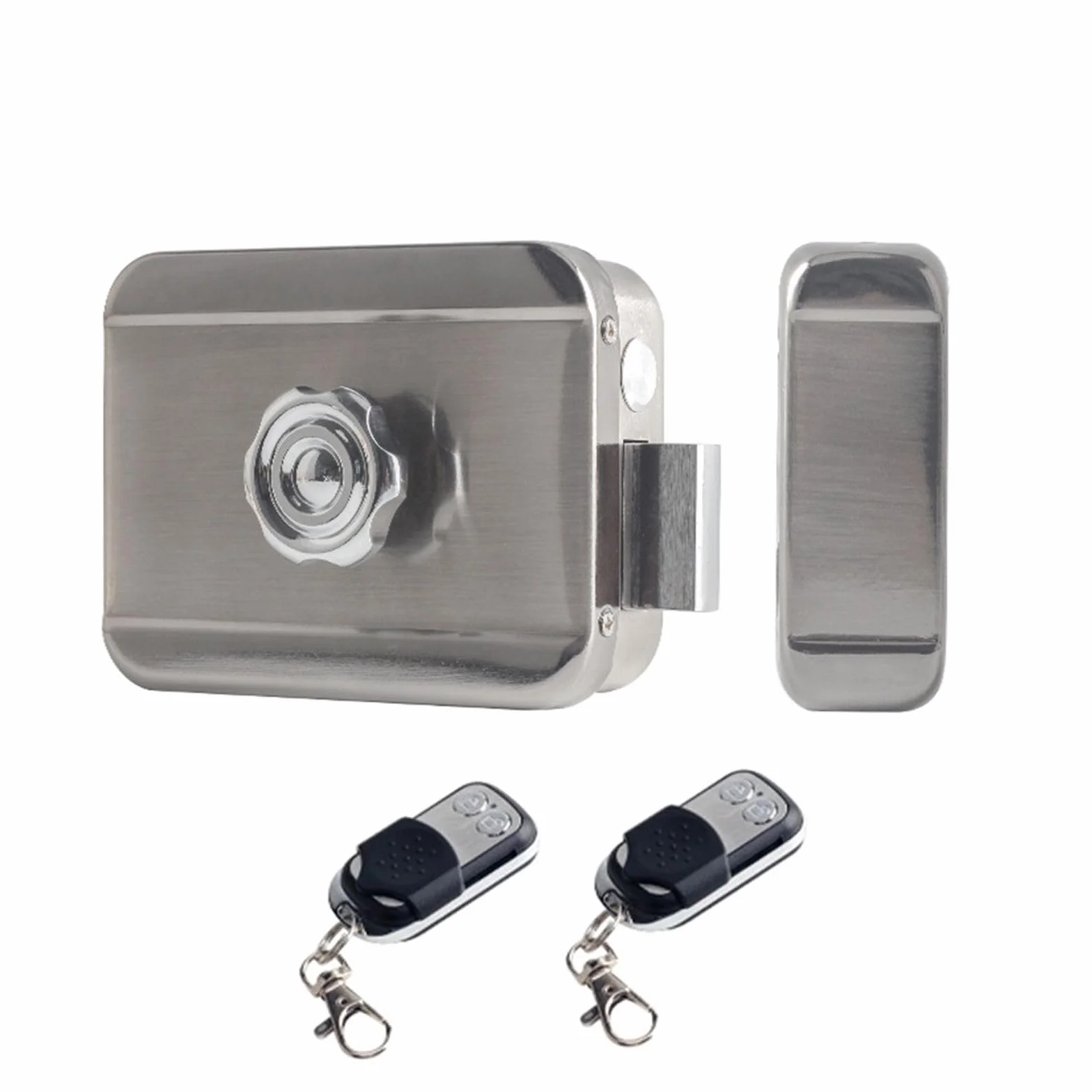 Cerradura de puerta electrónica invisible inteligente con control remoto para seguridad del hogar