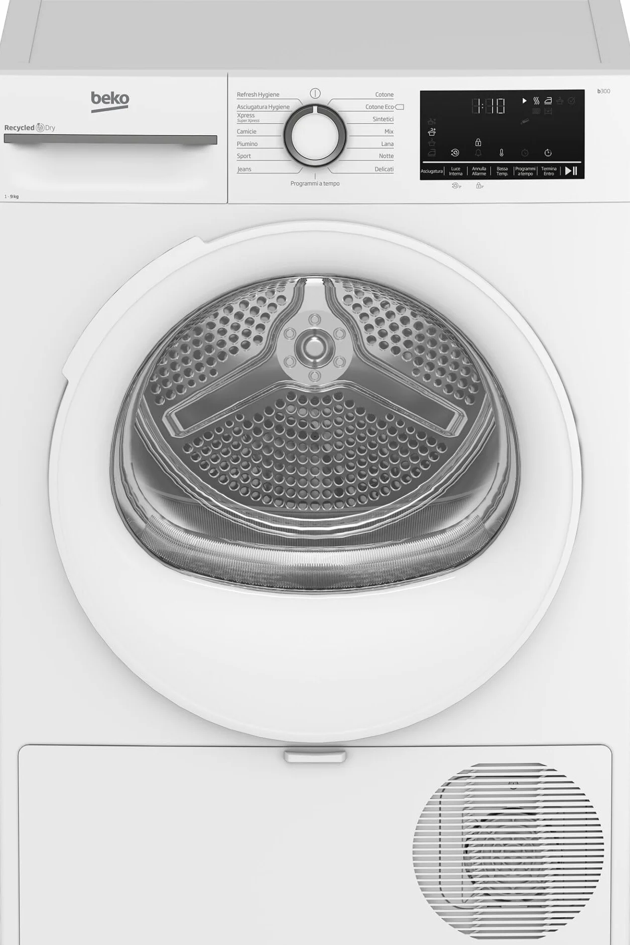 Beko BMT491WI Secadora 9 kg Motor Inverter Clase A+++