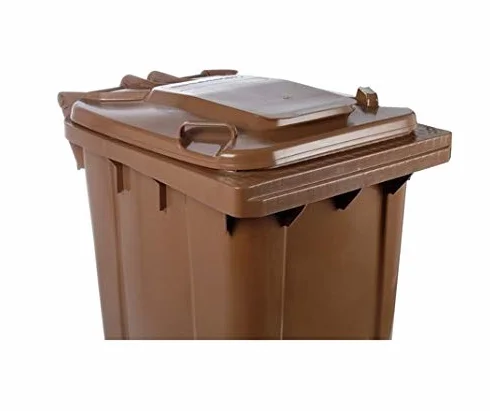 SSI Contenedor Basura 240 litros color marrón