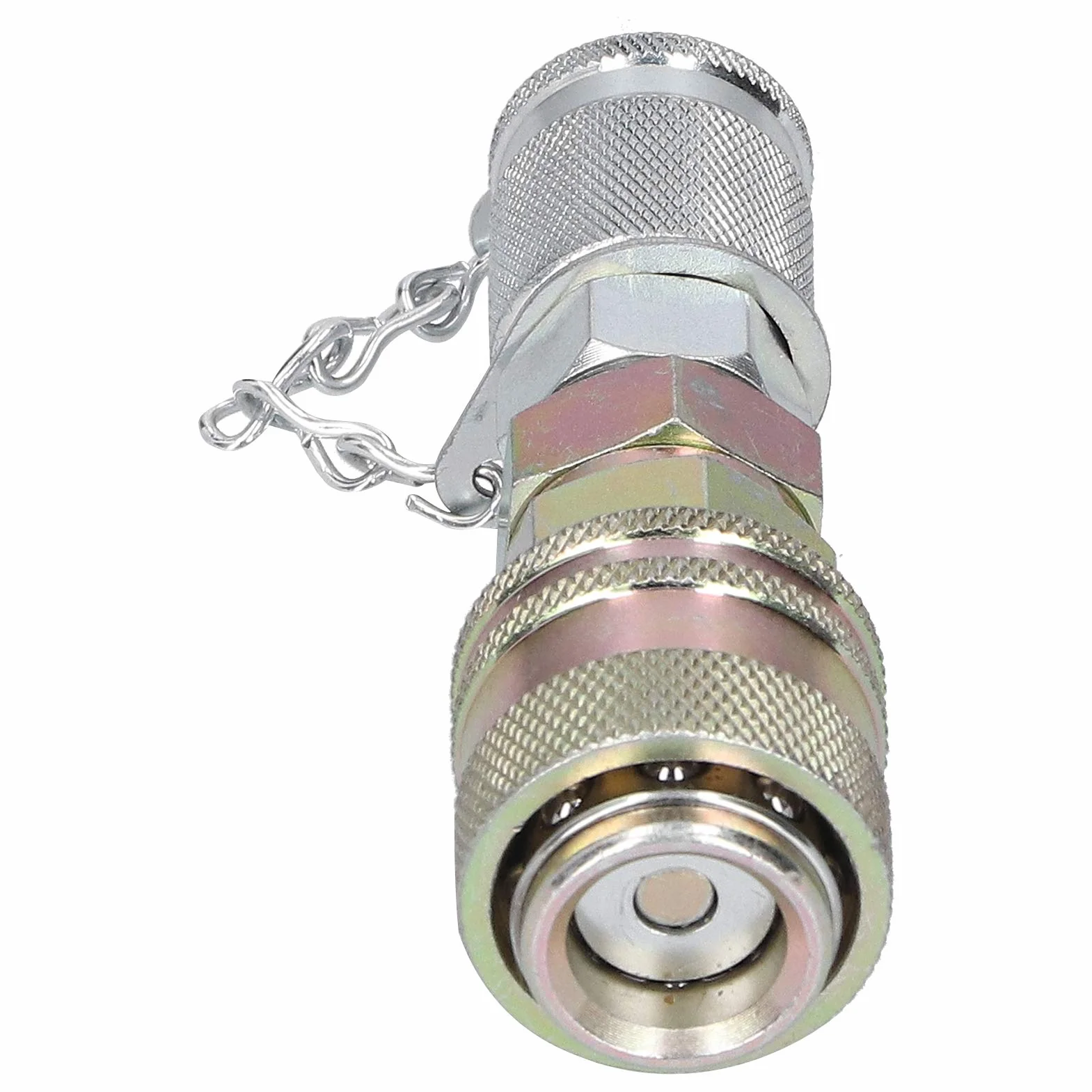 Conector de Acoplamiento Rápido Adaptador de Prueba de Presión Hidráulica G1/8 Resistente a Alta Presión
