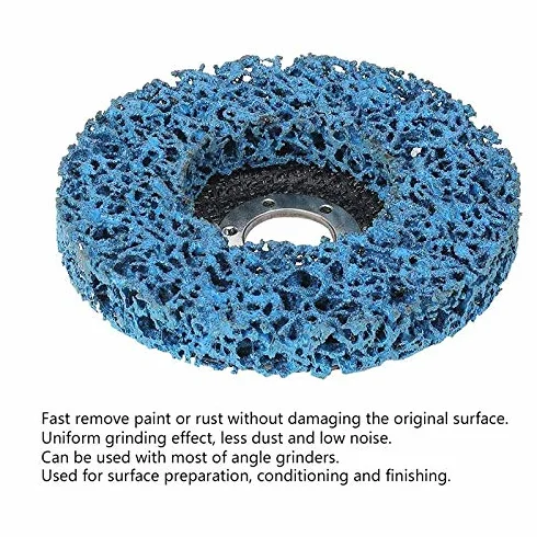 Muela abrasiva, copa de diamante, 5 piezas de 125 mm de diámetro, disco abrasivo for amoladora angular, herramientas for quitar amoladora de óxido de pintura