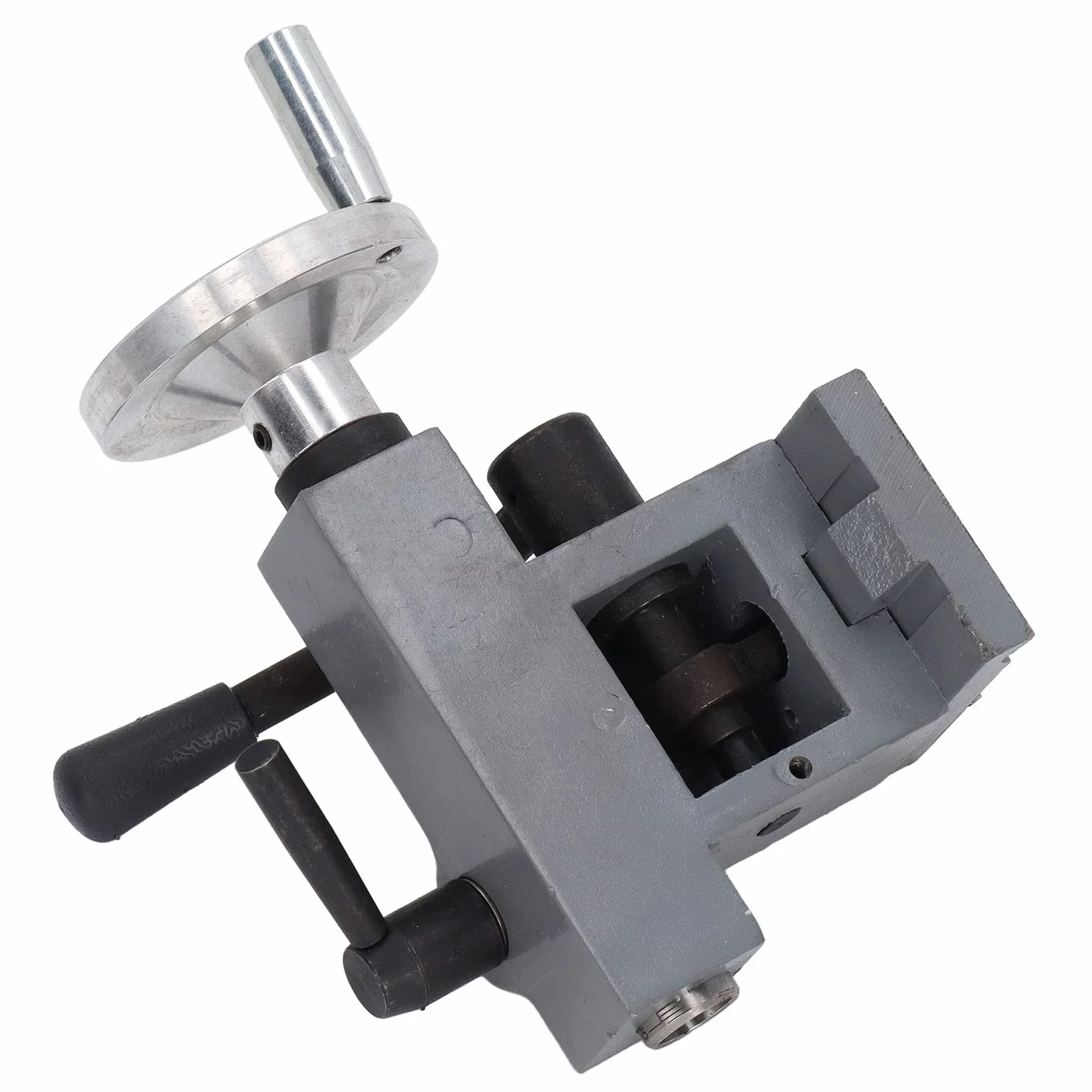 Contrapunto de Torno de Aluminio Fundido a Presión, Accesorios de Mini Torno, Contrapunto de Montaje Central Trasero de Mini Torno, Potencia de Repuesto de Contrapunto, Tornos de