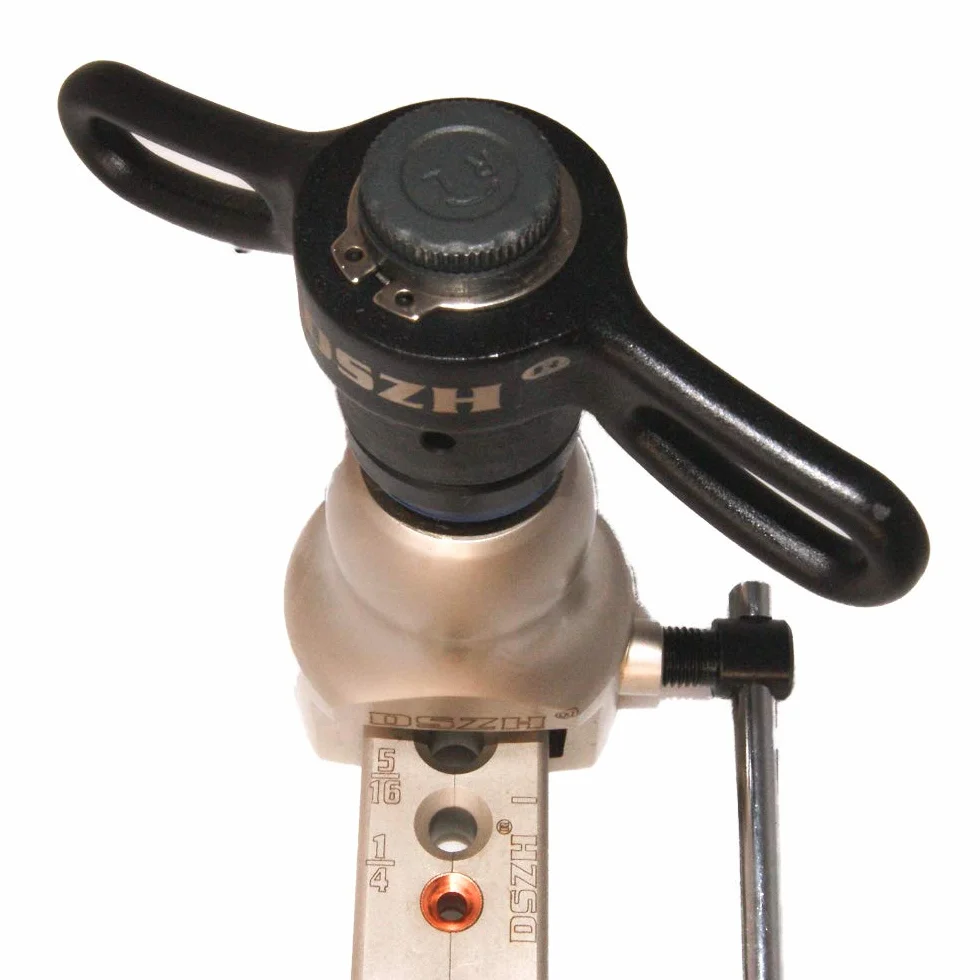 GOLDMAN SERVICE Abocardador excéntrico de Tubos Aire Acondicionado y calefacción. Abocinador expansor con empuñadura de trinquete de fontanería para tubería de Cobre. 1/4" hasta 3/4".