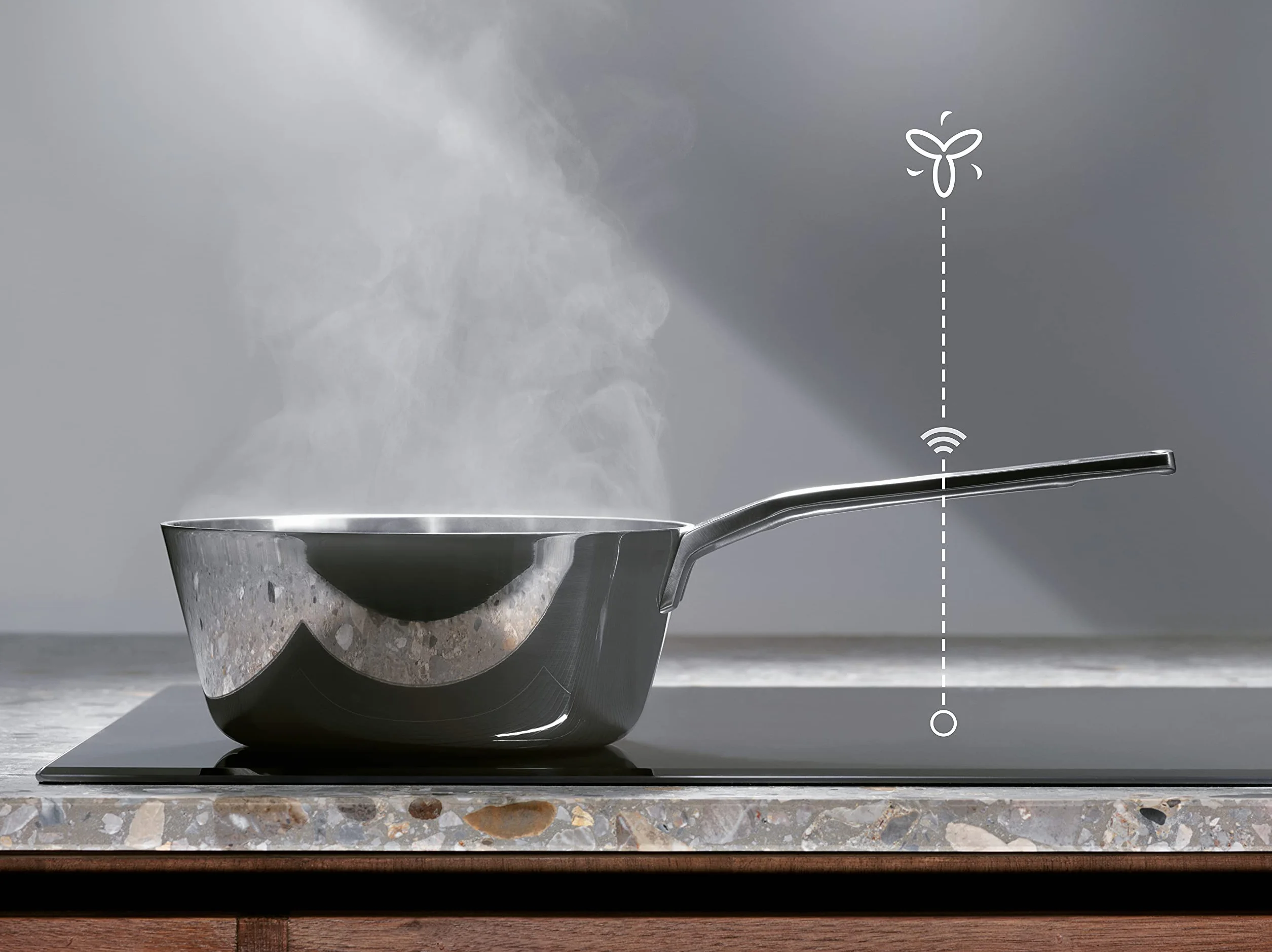 Electrolux LIT60336 Placa inducción biselada extraplana 3 zonas 60 cm negro