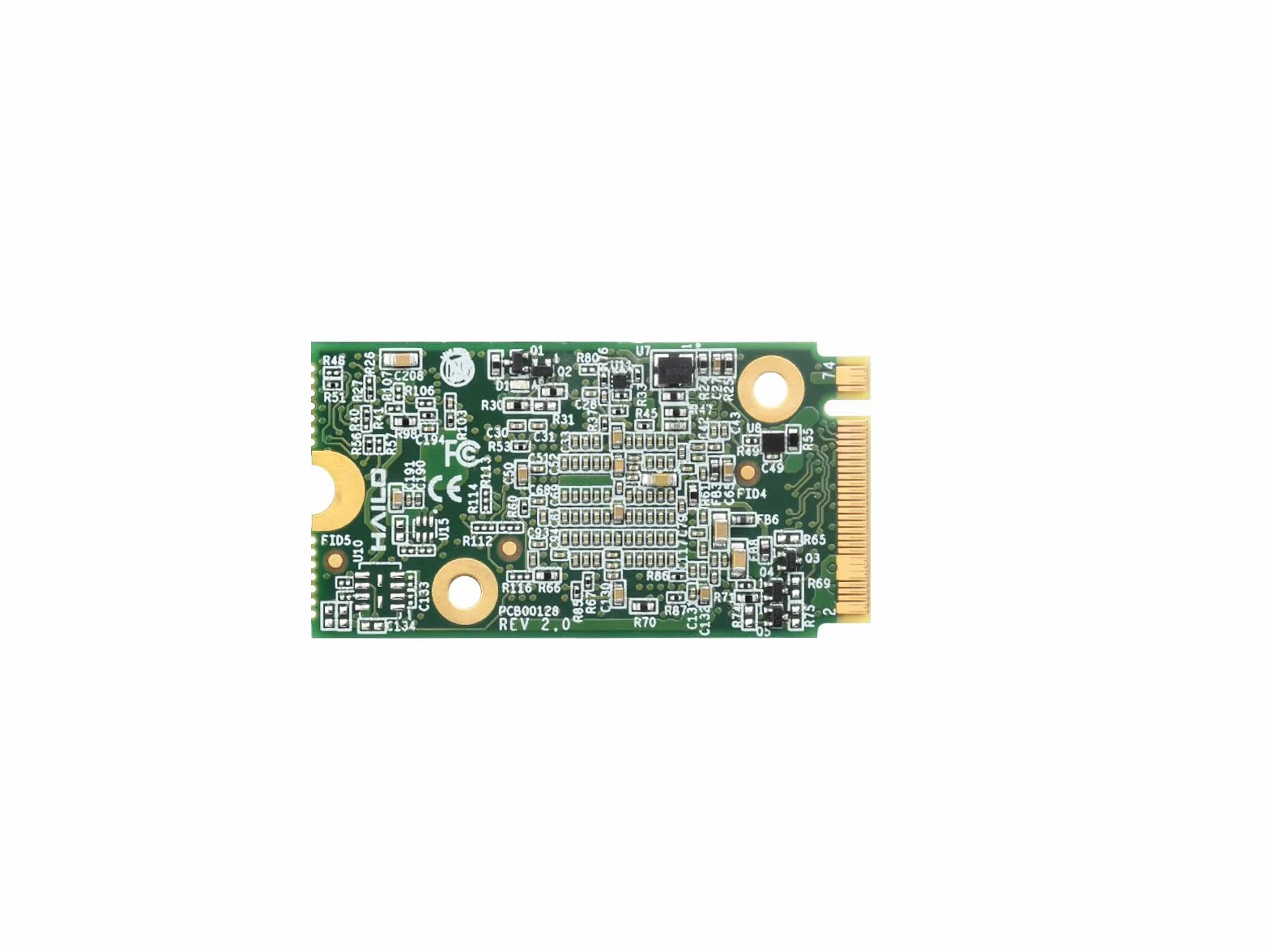 Waveshare Hailo-8 M.2 AI Accelerator Module for Raspberry Pi 5, Based On The 26TOPS Hailo-8 AI Processor, Compatible with Linux/Windows Systems