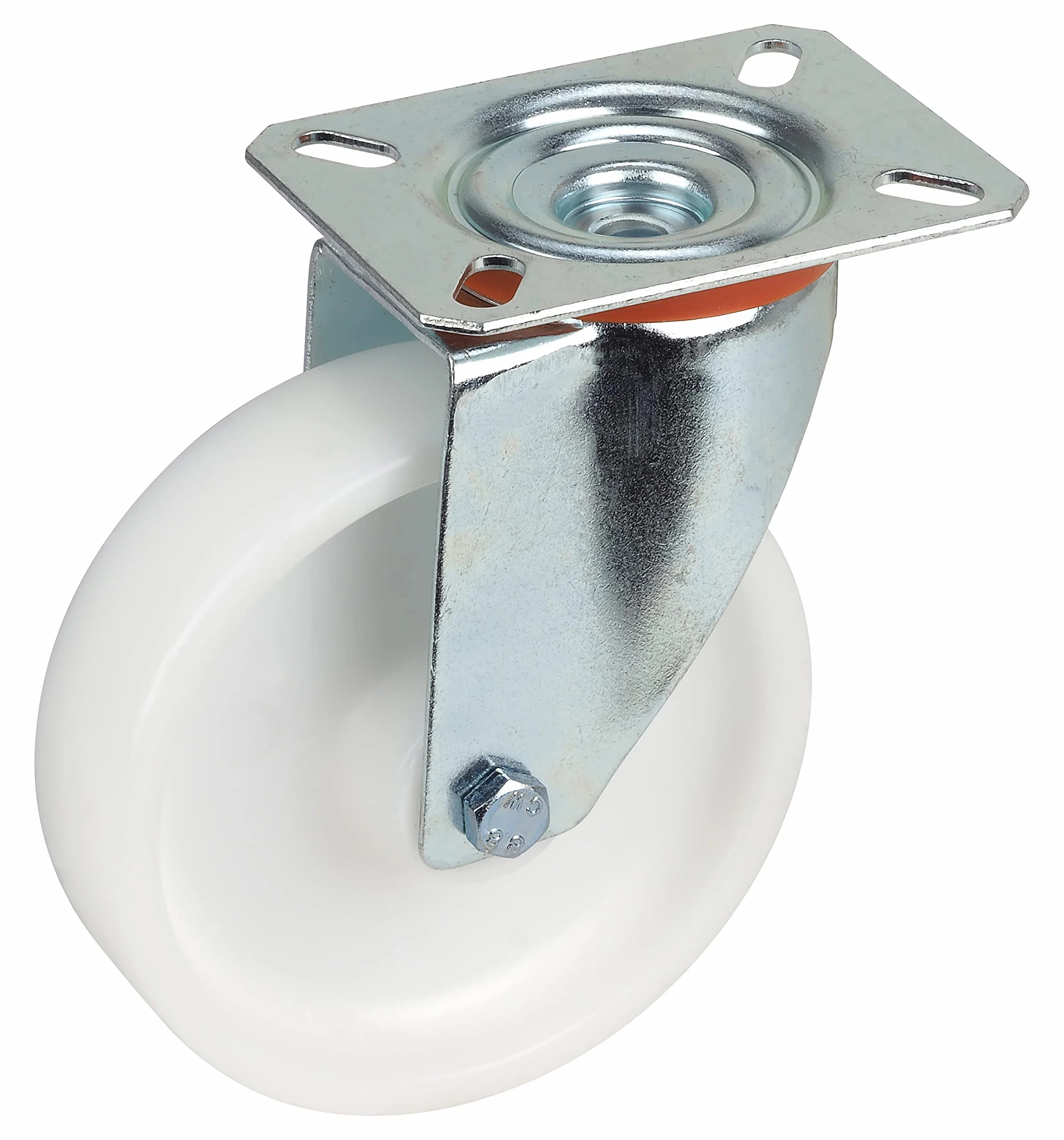 Dörner + Helmer Ruedas Giratorias 125 mm Polipropileno Placa 100x85 mm Carga 600 kg Set