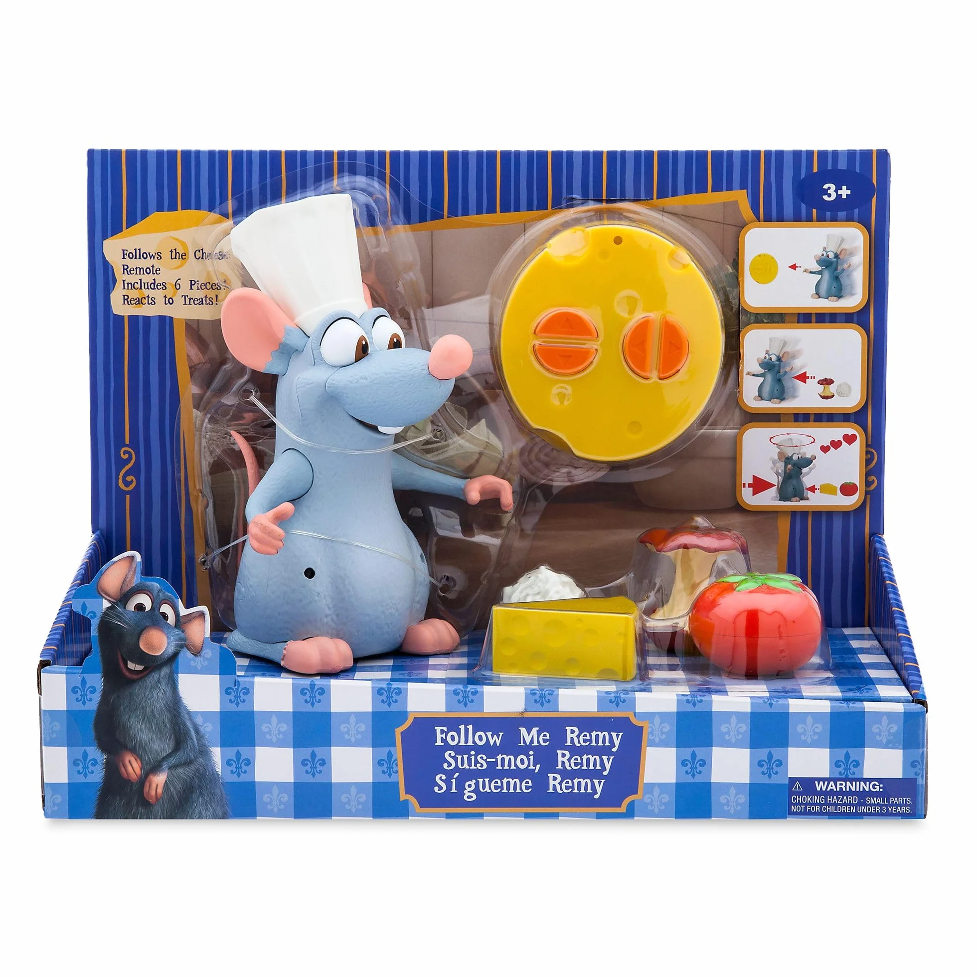 Disney Store Follow-Me Remy Ratatouille Juguete Teledirigido