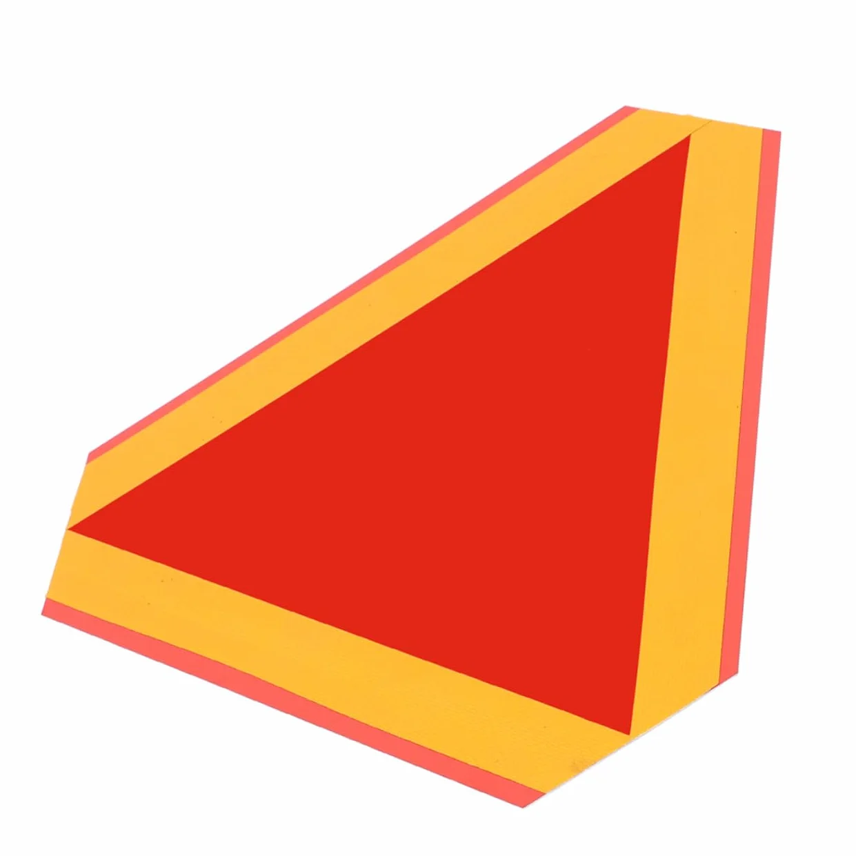 Juego de 3 Señales Triangulares Reflectantes de Seguridad Vial para Coche
