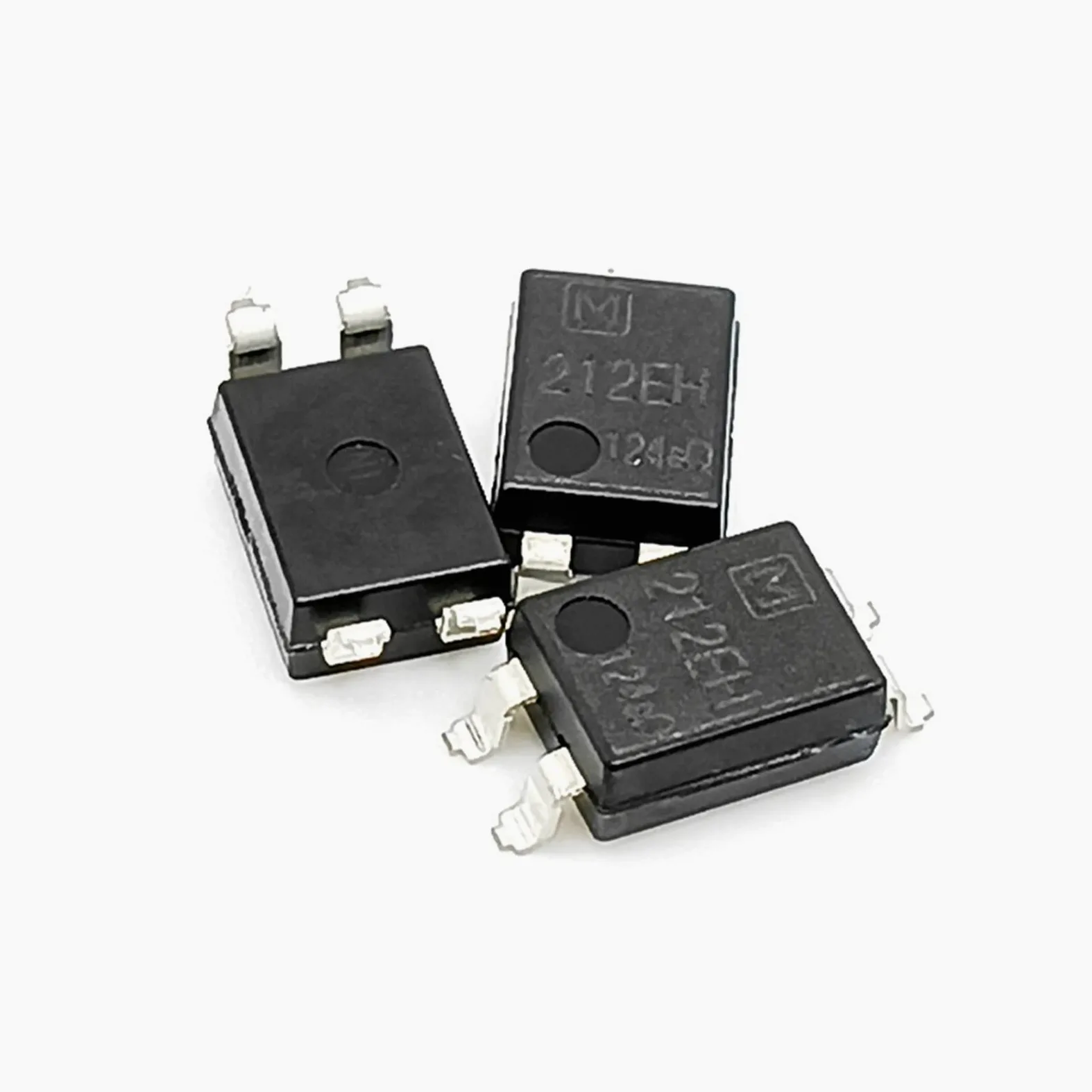 Piezas electrónicas Aislador de relé de estado sólido optoacoplador de 3 piezas AQY212EHAX 210 211 214 parche recto 4 Piezas de recambio (Size : AQY210EHAX)