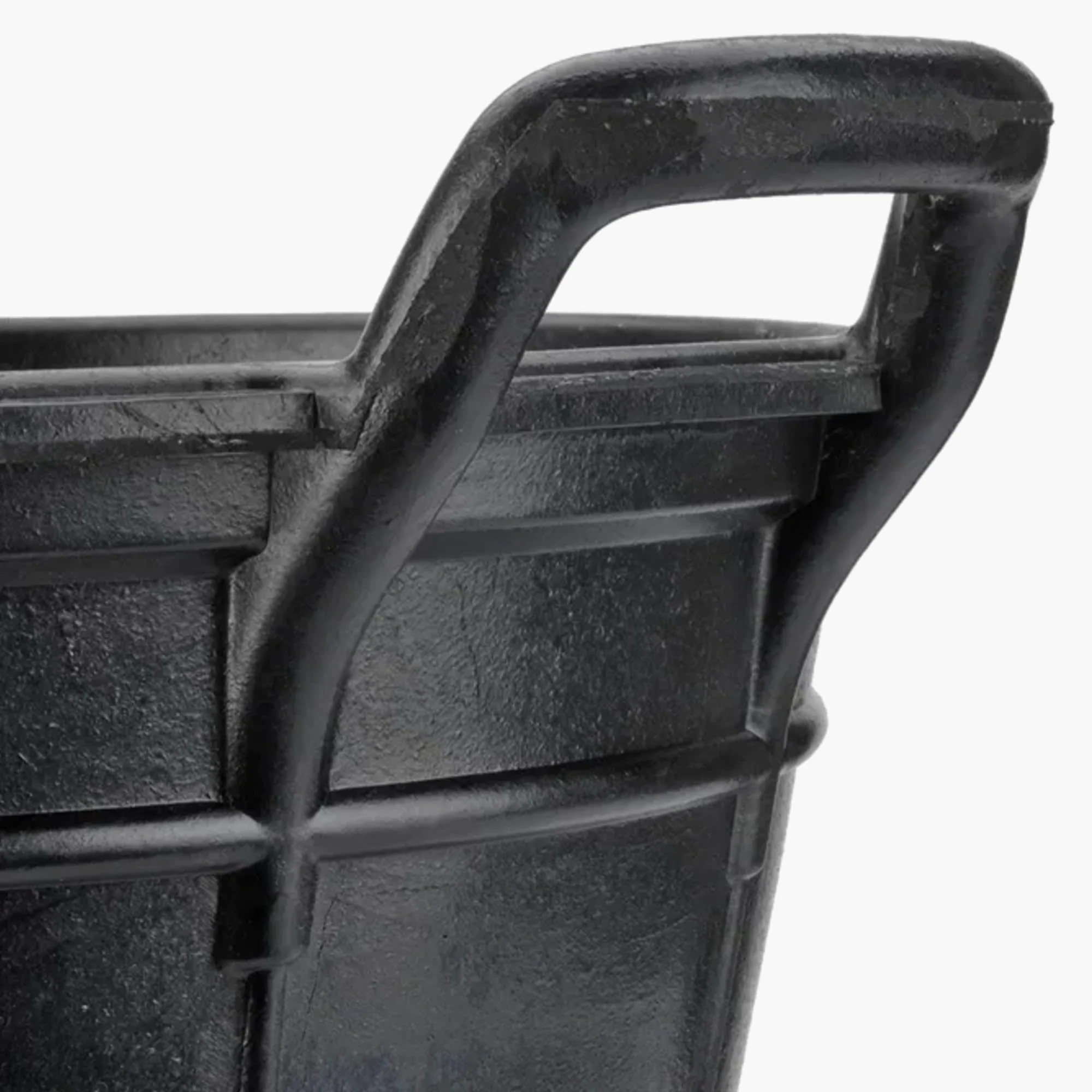 Bricoloco Cubo goma multiusos de caucho reciclado 18 litros. Capazo de goma con dos asas altura 290 mm y boca de 360 mm (5)