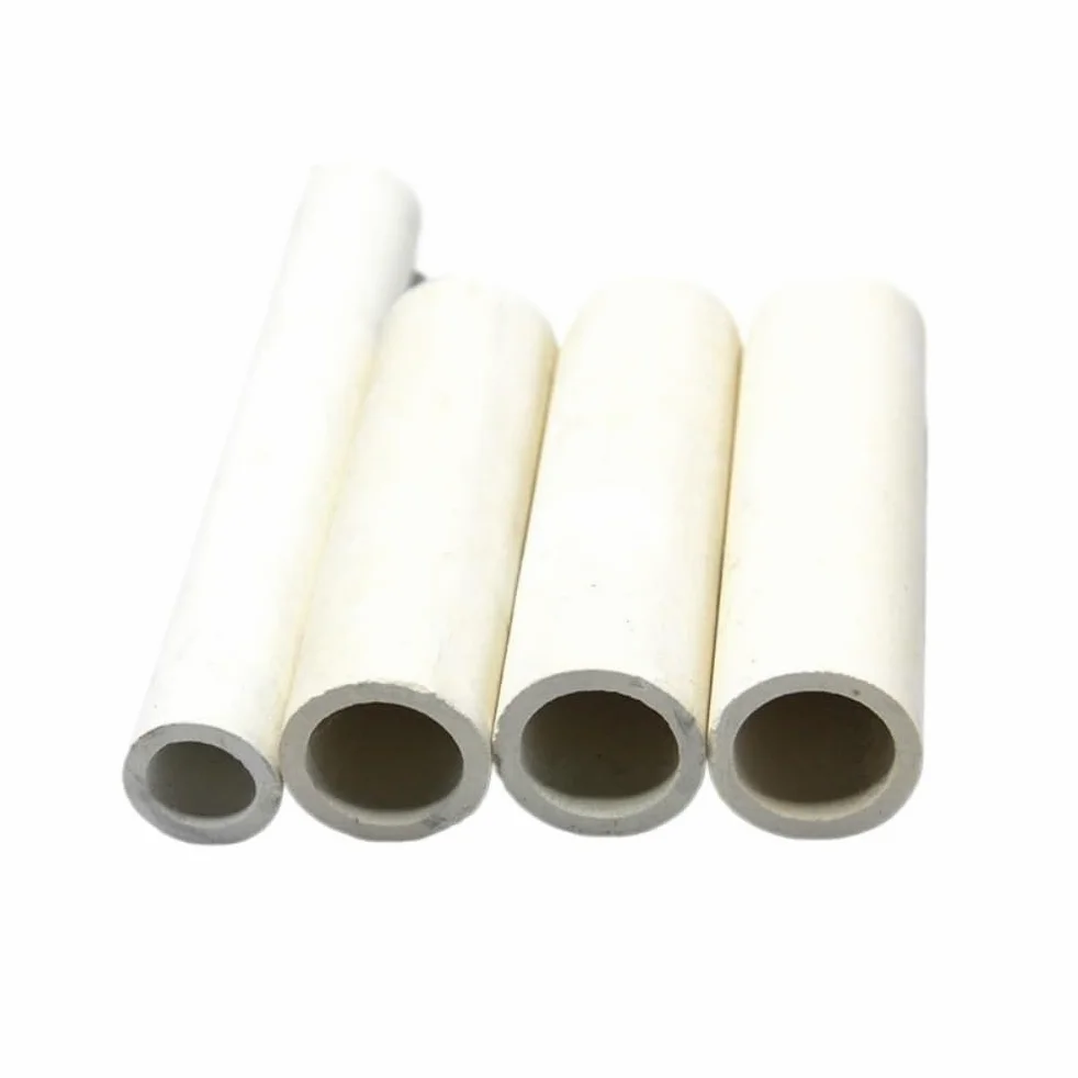 2 tubos cerámicos de 220/400/300 mm de longitud, de alta resistencia y alto contenido de alúmina, for combustión de alúmina.(400MM*45MM*35MM)