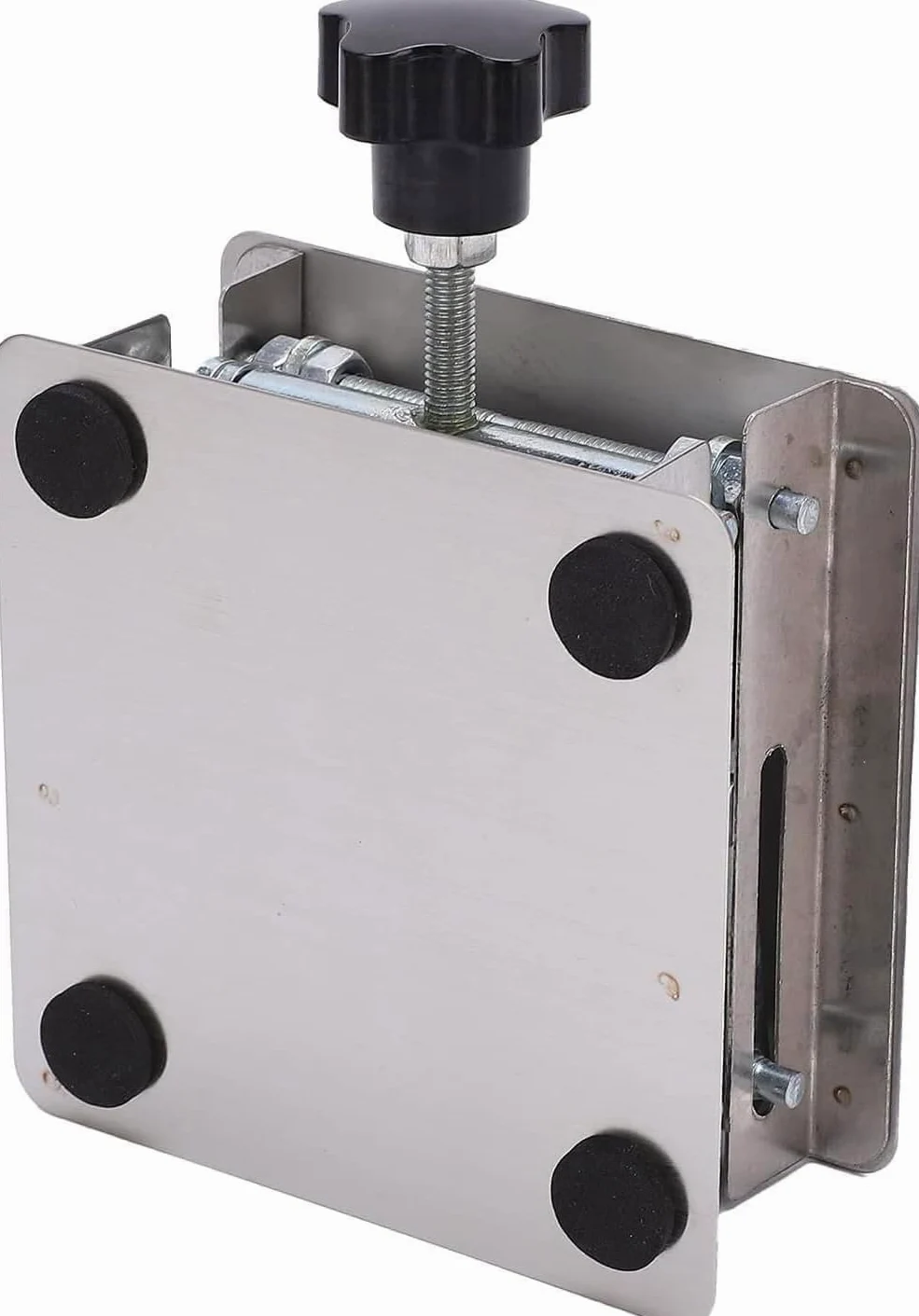 Mesa de elevación manual, plataforma de elevación de tijera de acero inoxidable para coches RC y laboratorio, alta capacidad de carga, 30 x 30 cm
