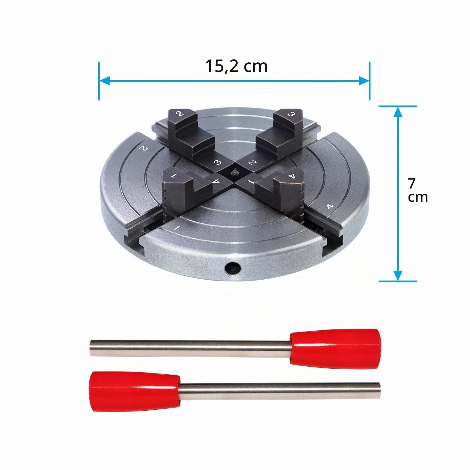 Mandril de Torno Diámetro del Portabrocas 152mm Mandril autocentrante para mandril de torno M33
