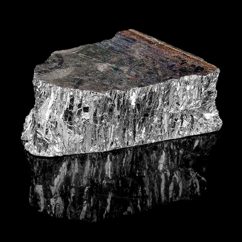 Barra de bismuto, 1000 g de bismuto Metal Lingote 99,99% Geodas de cristal puro para hacer cristales/Señuelos de pesca utilizados en la aleación de bismuto, medicamento, reactivo químico