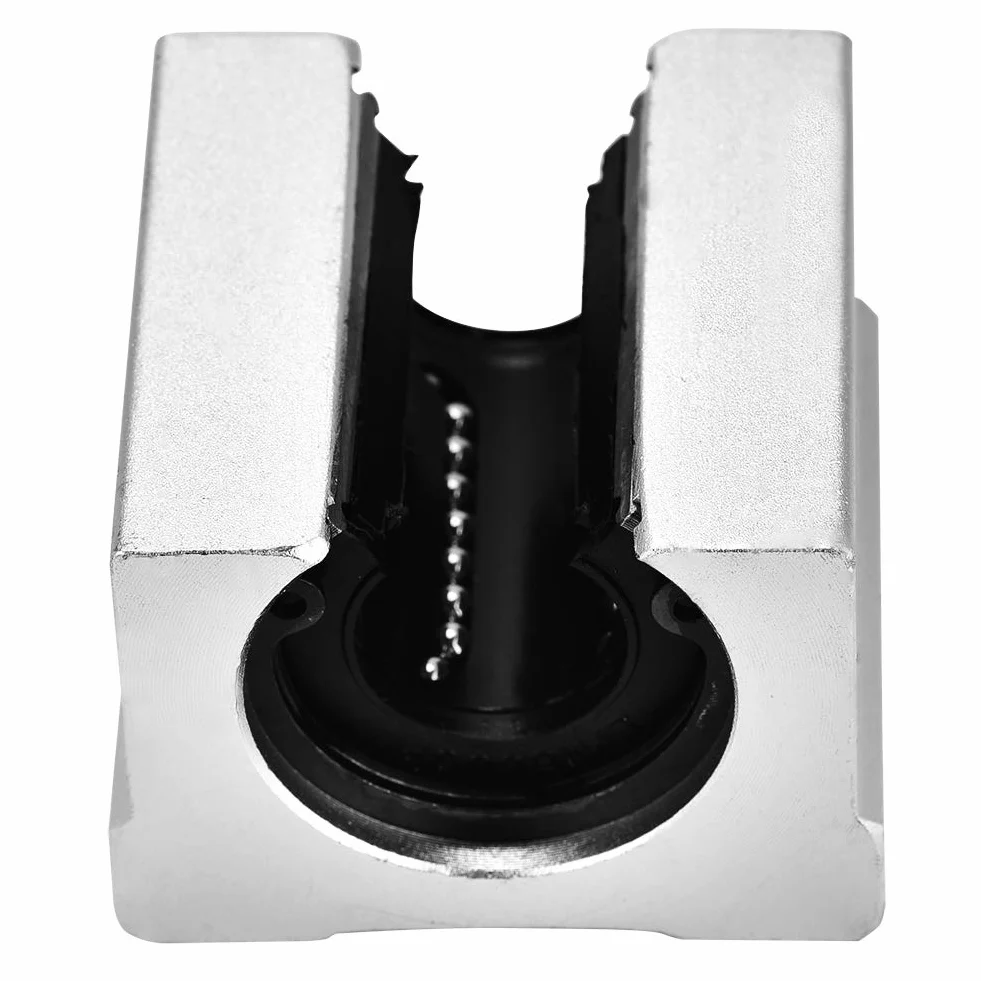 Dioche SBR16UU 16mm Bloque Deslizamiento Lineal Aluminio CNC