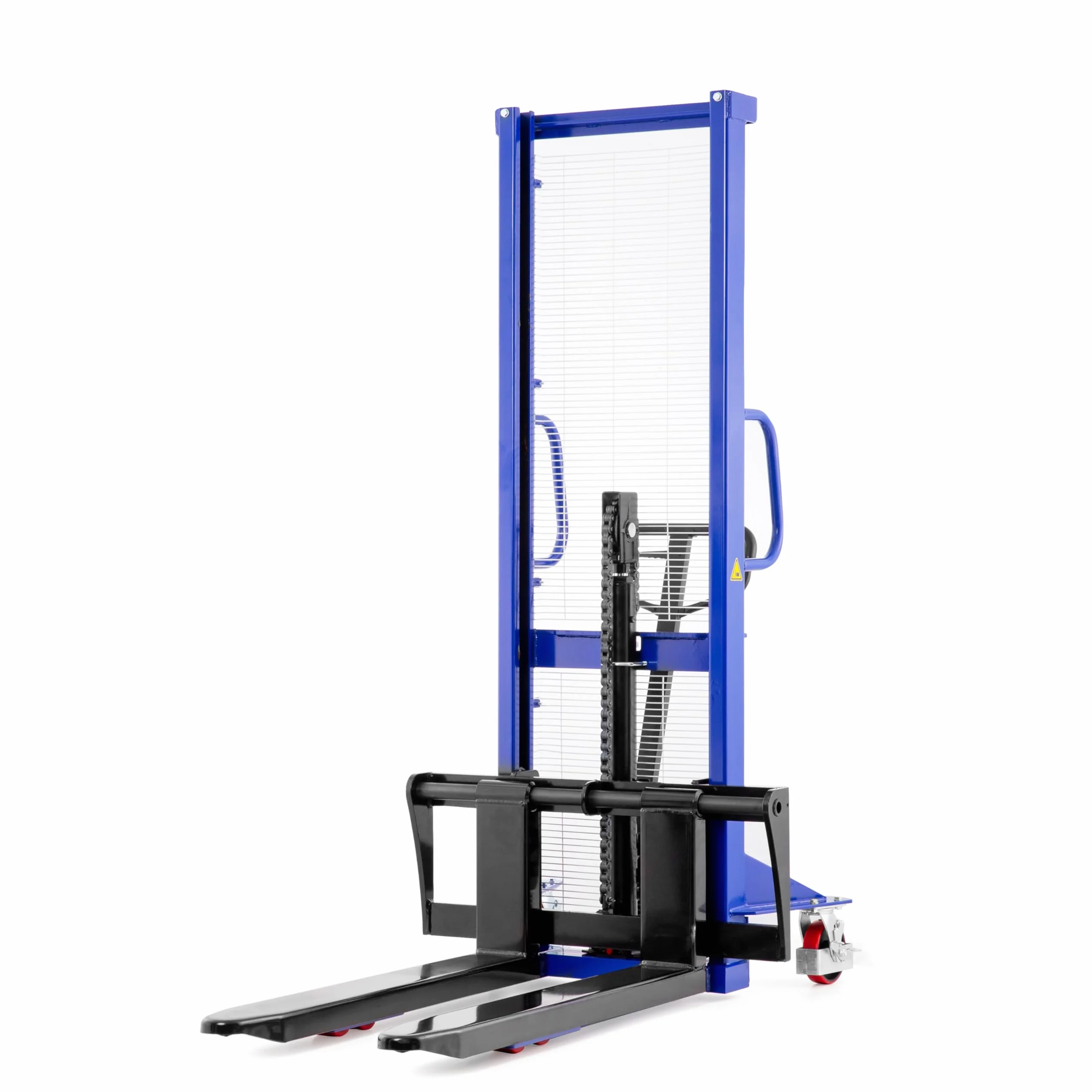Pallit Carretilla elevadora FLEX | Con horquillas deslizantes de 295 mm a 930 mm | Capacidad 1,0 t / 1000 kg | Elevador 1,6m / 1600 mm