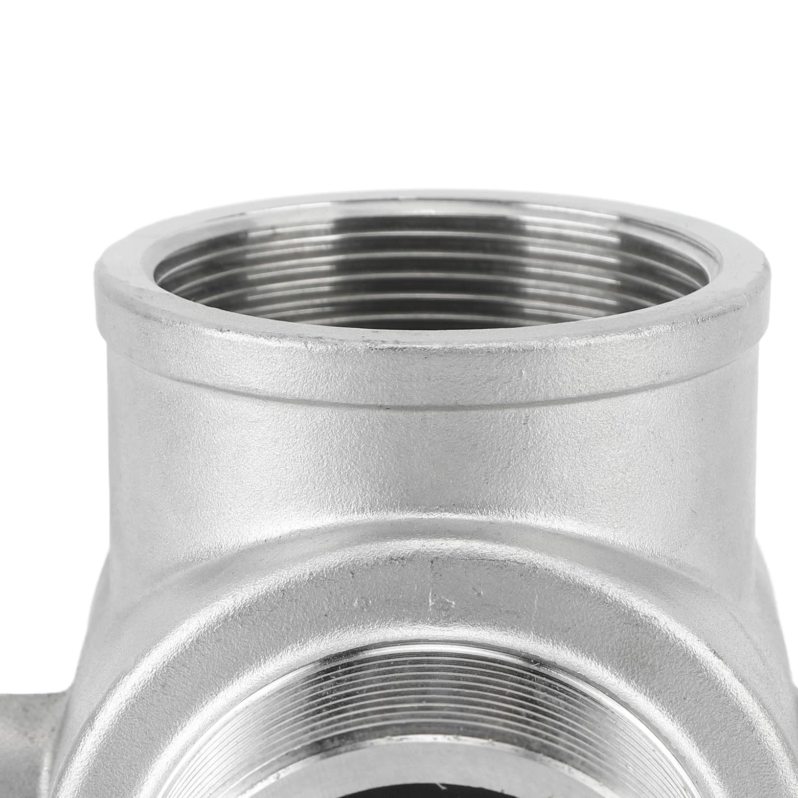 Válvula de retención de 16 MPa, válvula de retención de resorte para bomba de agua de 5 vías, válvula de control hidráulica de aleación de aluminio con roscas macho y hembra para