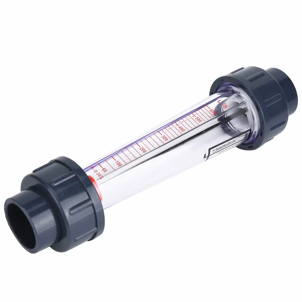 Medidor de flujo líquido LZS-25 D 60-600L/H ABS plástico alta precisión