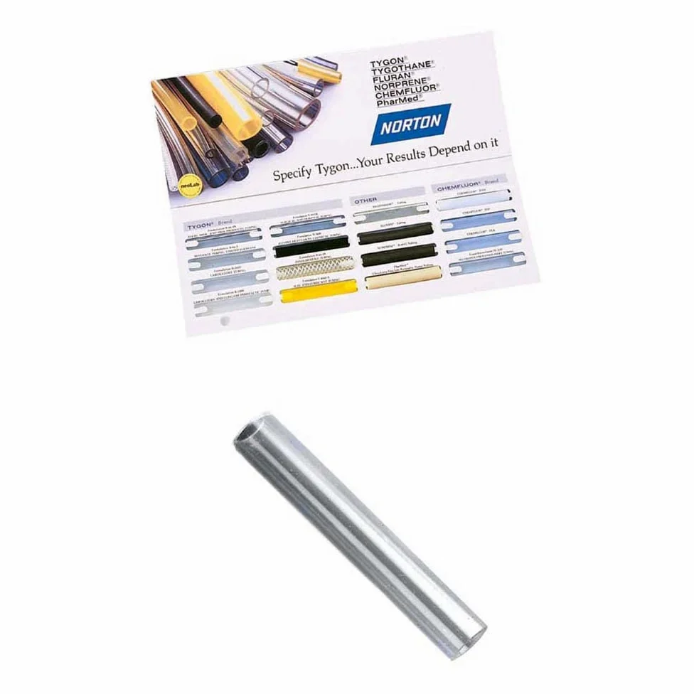 neoLab 2-4454 - Manguera de cloruro de polivinilo, dureza S 55 Tygon, diámetro interior de 3,2 mm, diámetro exterior de 6,4 mm, grosor de pared de 1,6 mm, transparente