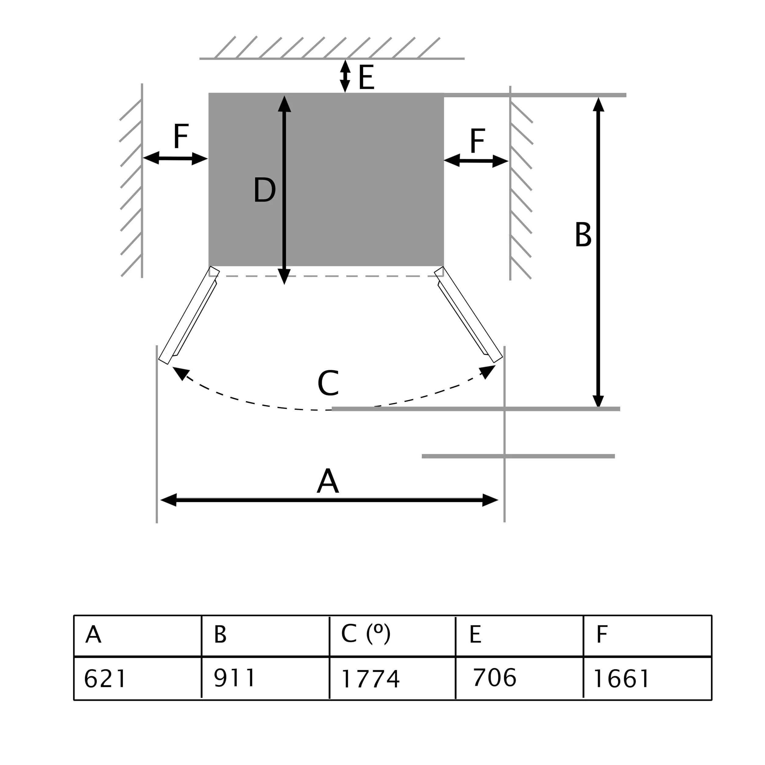 Cecotec Bolero CoolMarket 4D 564 Glass E Frigorífico Americano 4 Puertas 563 L NoFrost Inverter