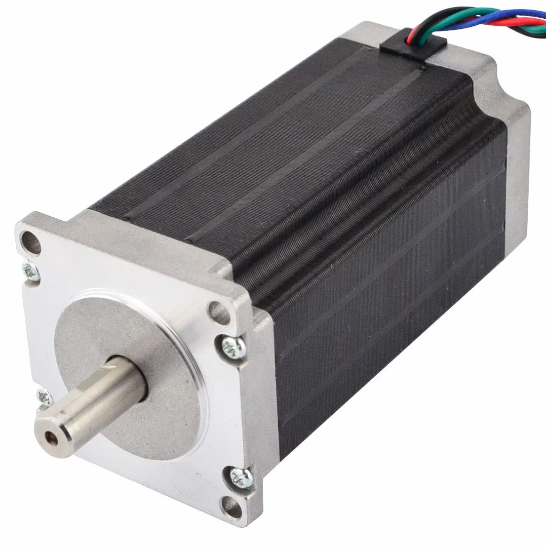 STEPPERONLINE 1 eje motor paso a paso CNC, kit 3,0 Nm, 4,2 A, 10 mm ranura Nema 23, motor paso a paso 1,8-5,6 A, 20-50 CC, para máquina de grabado CNC, impresora 3D