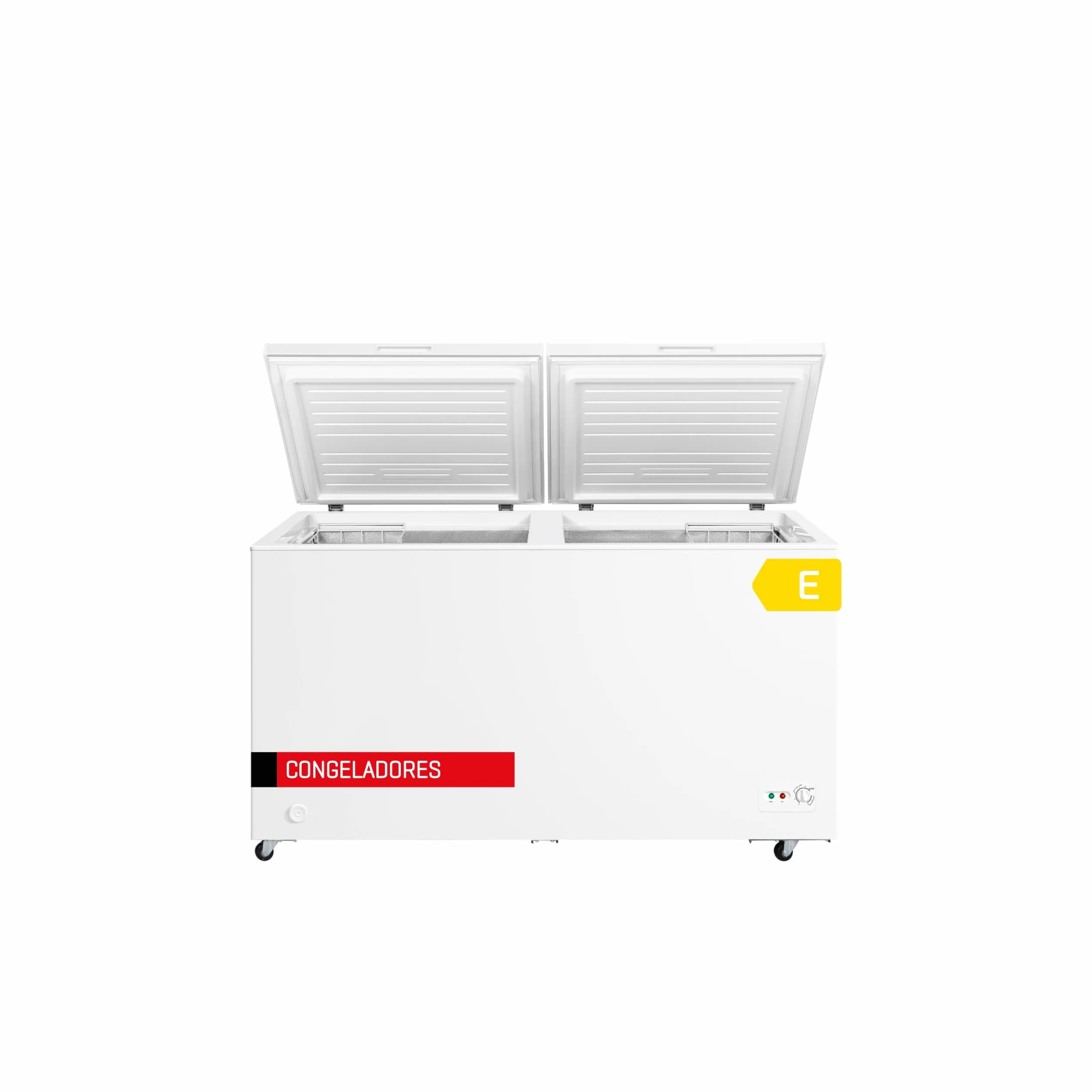 Corberó Congelador Arcón Horizontal CCHM521W 508L 153cm Sistema Dual Blanco