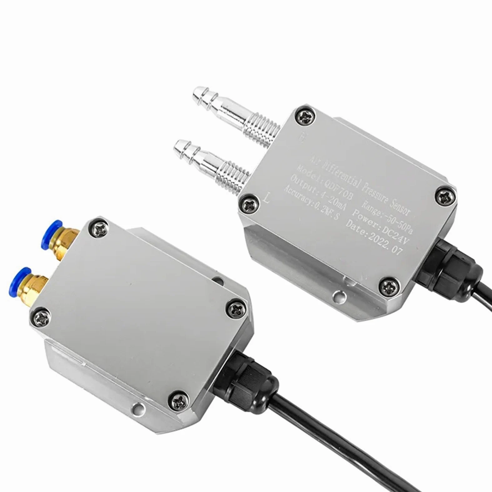 Transmisor de presión diferencial viento/aire Sensor Alta precisión(0-2KPa)