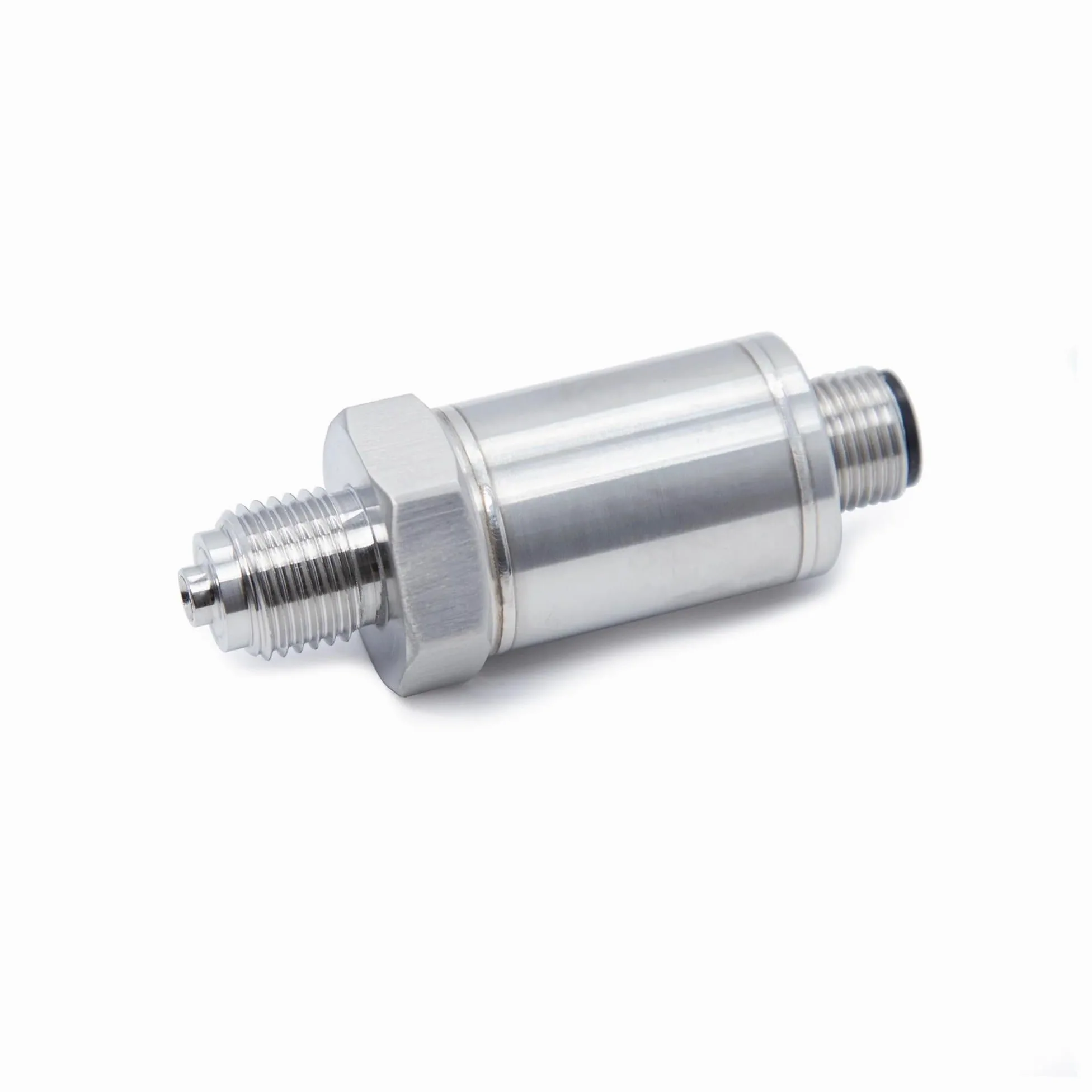 Sensor de presión de agua Transductor de presión de agua, aceite, combustible, gas y aire G1/4 12-36 V 4-20 mA M12-4 pines SS304 Transmisor absoluto/manométrico Diseño de protuberancia del sensor(0-2M