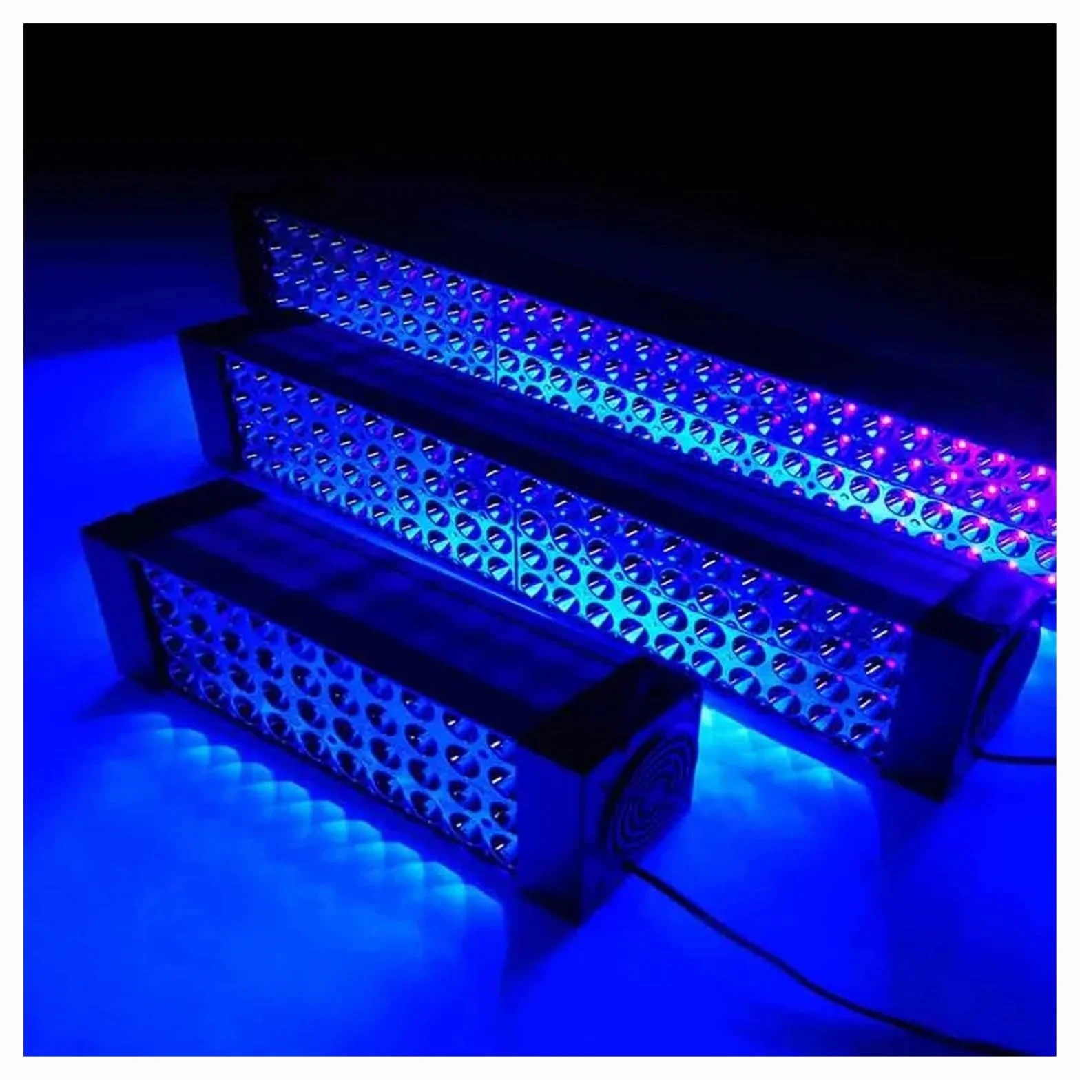 Lámpara de curado ultravioleta UV de 500W, 365nm, 395nm, 405nm, resina de pegamento, soldadura de aceite verde, revestimiento de placa PCB, barniz de pintura for pantalla LCD Curado rápido(405nm)