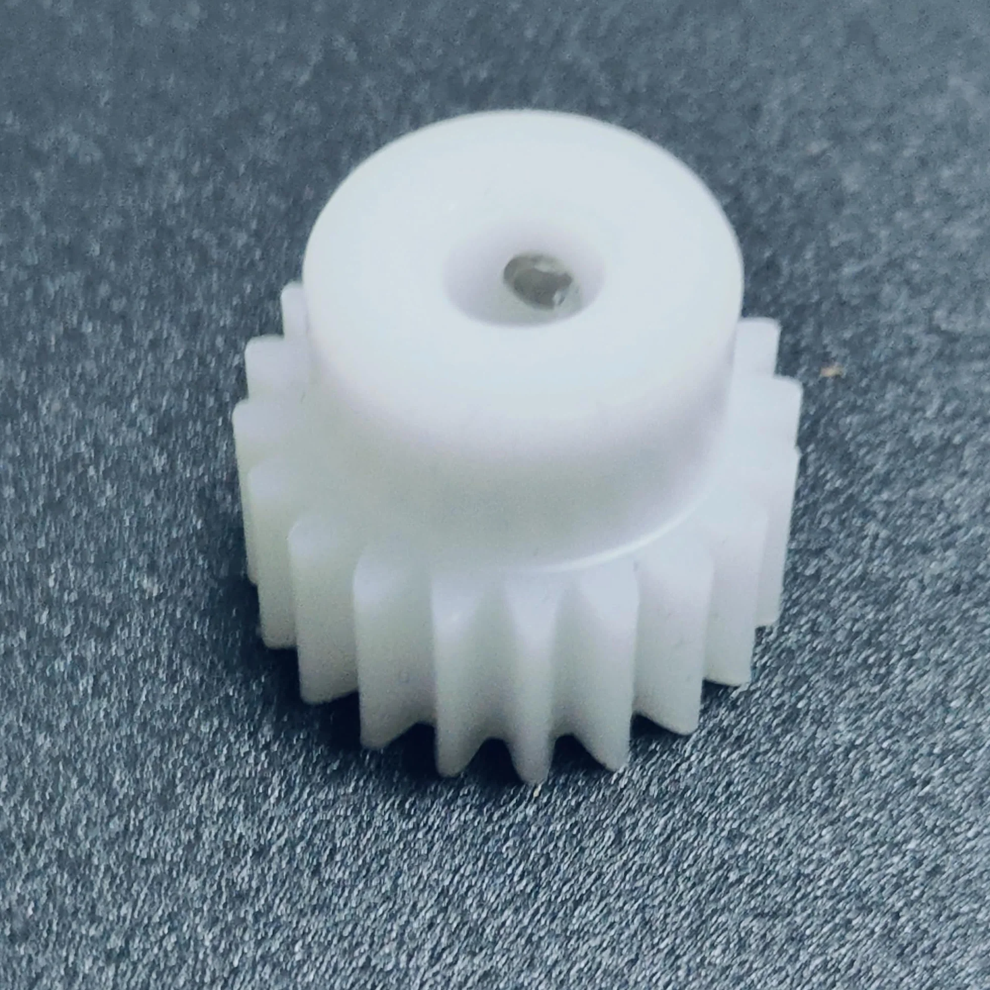 Engranaje recto de plástico módulo 0,5 20 dientes 11mm diámetro 5mm dientes piñón recto grueso 6mm bore