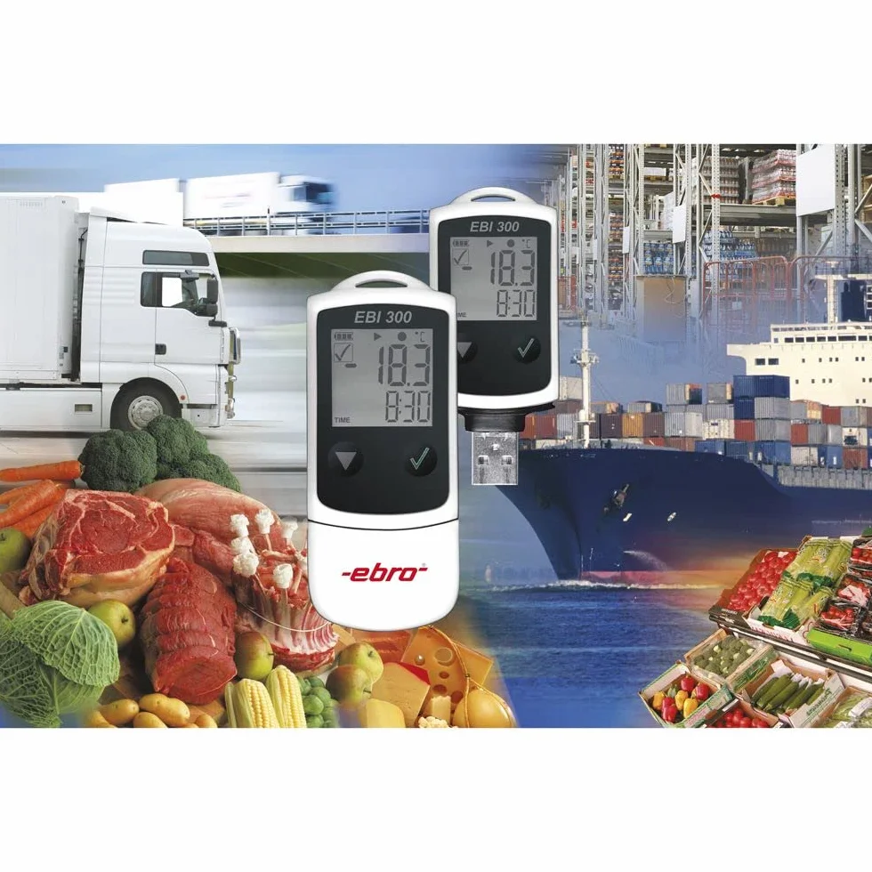 Datalogger EBRO EBI 300 - Datalogger Calibrado ENAC - Incluye Certificado de Calibración Acreditado