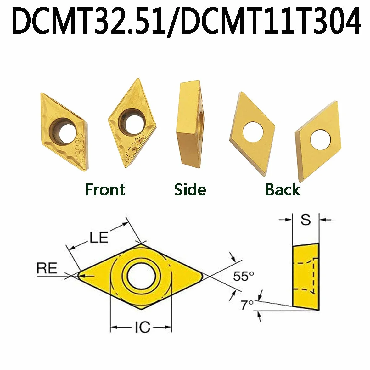 Barra de mandrinar SDJCR1616H11 SDJCL1616H11 torno externo titular herramienta torneado 10 piezas DCMT32.51 DCMT11T304-HMP NC3020 carburo inserción