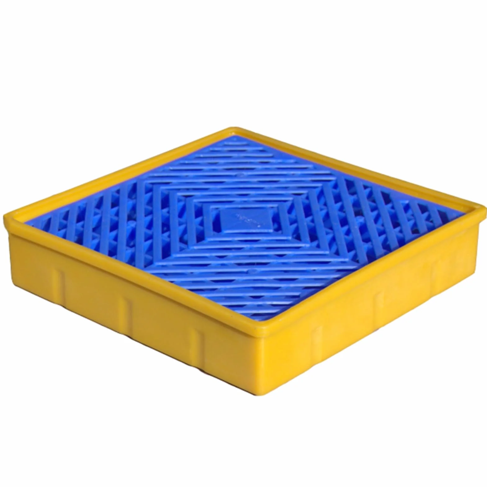 Bandeja antiderrames para Tanques de Aceite, Plataforma Modular de contención de derrames, Gran Capacidad de Carga, Plataforma de plástico Desmontable a Prueba de Fugas, Ideal para