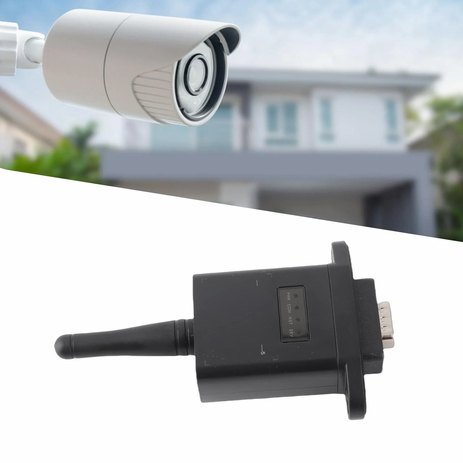 Inversores Solares RS232 Módulo WiFi Acceso Todo en para Monitoreo Remoto, Fabricado en Material ABS - Fácil Instalación, Ideal para Entusiastas de la Energía Solar